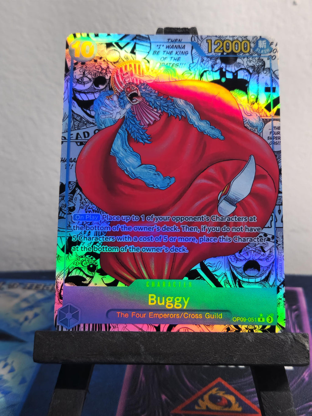 Buggy Manga alt art op09-051 One Piece Proxy