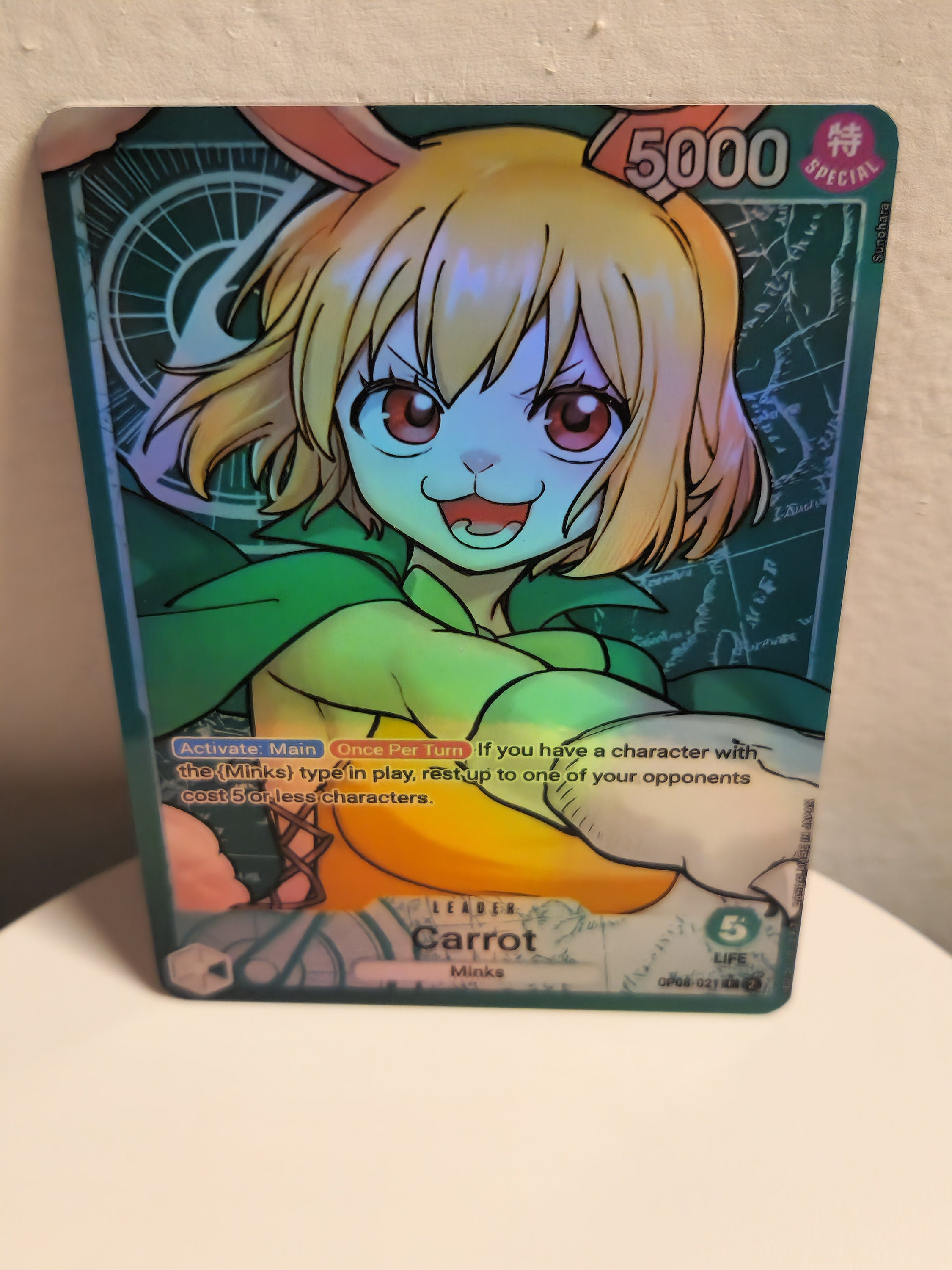 Carrot Leader alt art op08-021 One Piece Proxy