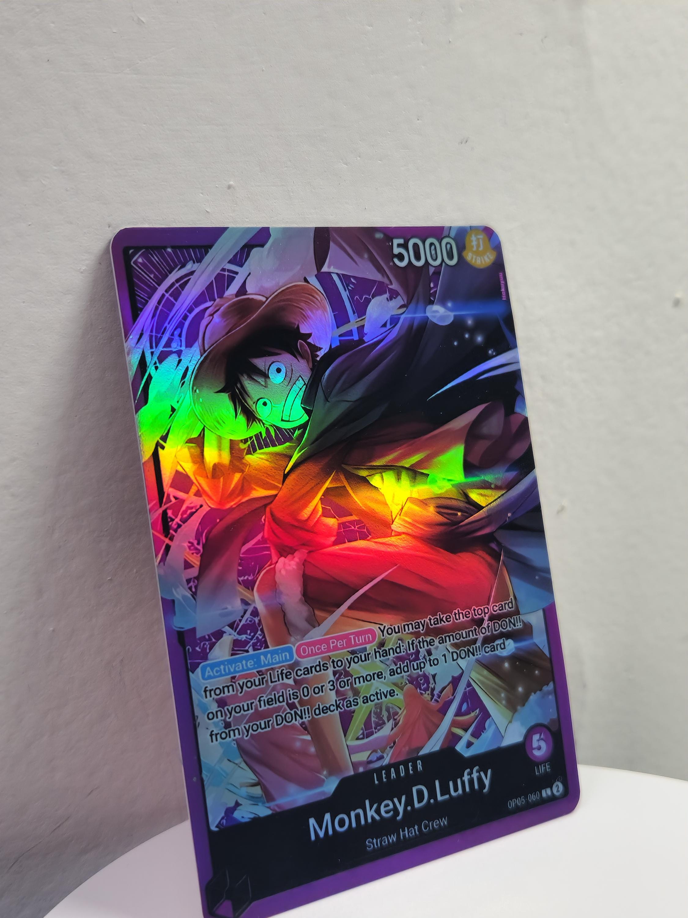 Monkey D Luffy Leader Promo op05-060 One Piece Proxy