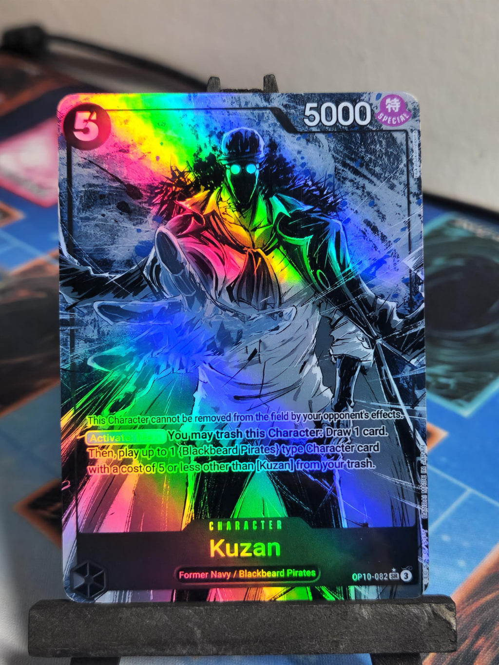 Kuzan alt art OP10-082 One Piece Proxy Card