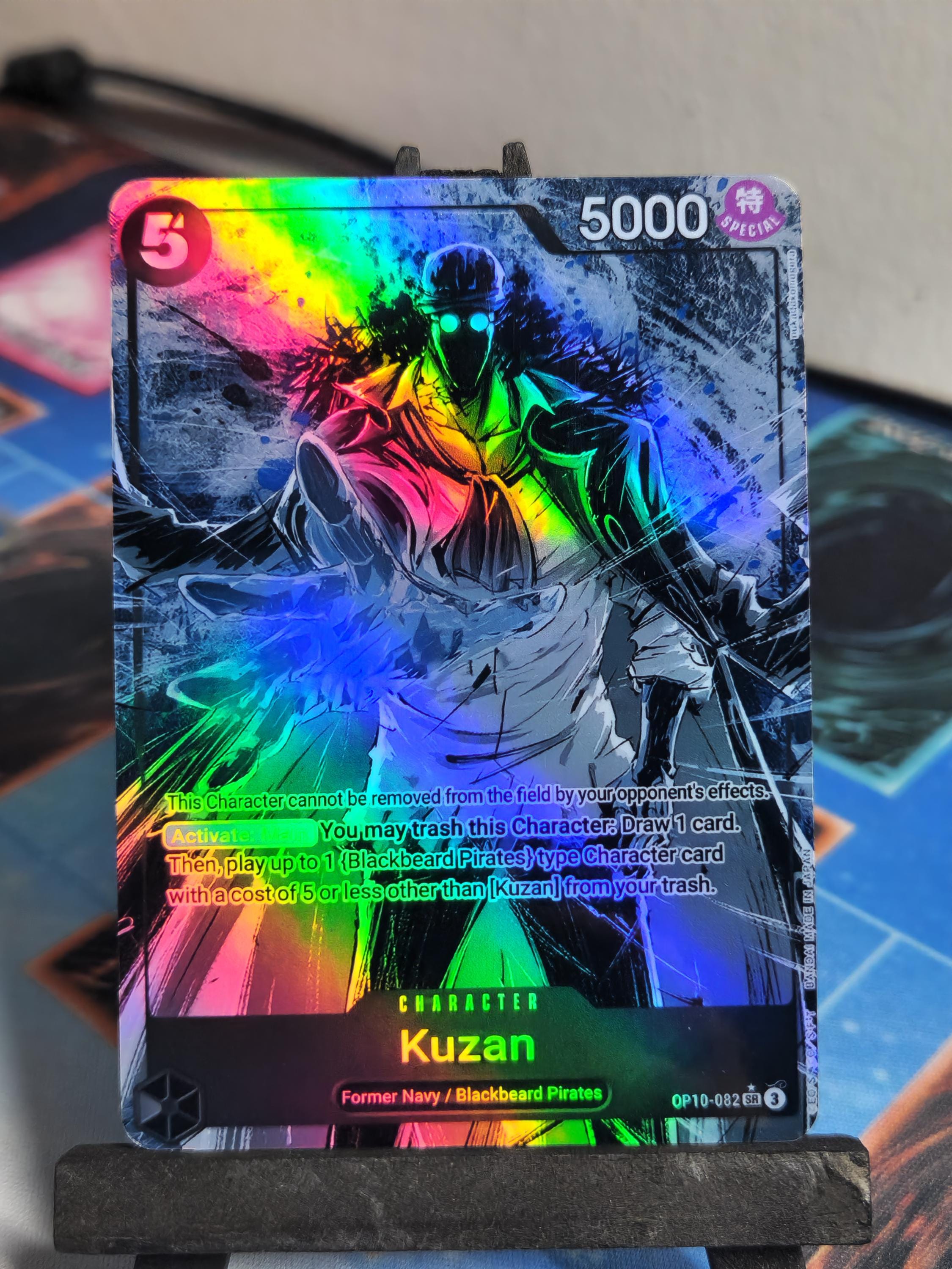Kuzan alt art OP10-082 One Piece Proxy Card