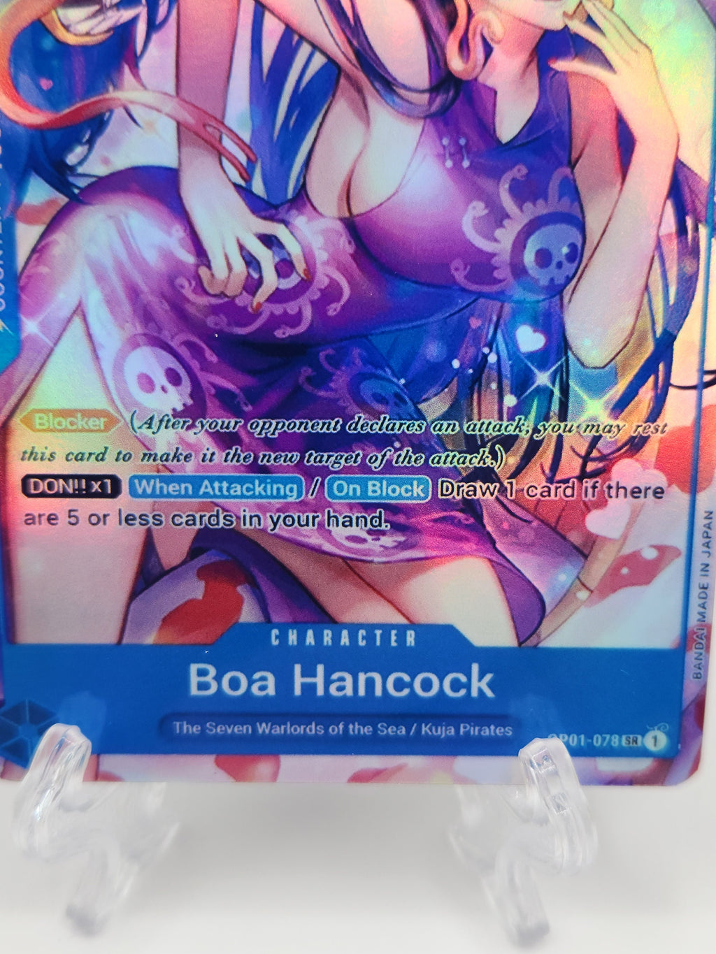 One Piece Boa Hancock alt art op01-078 Proxy Card