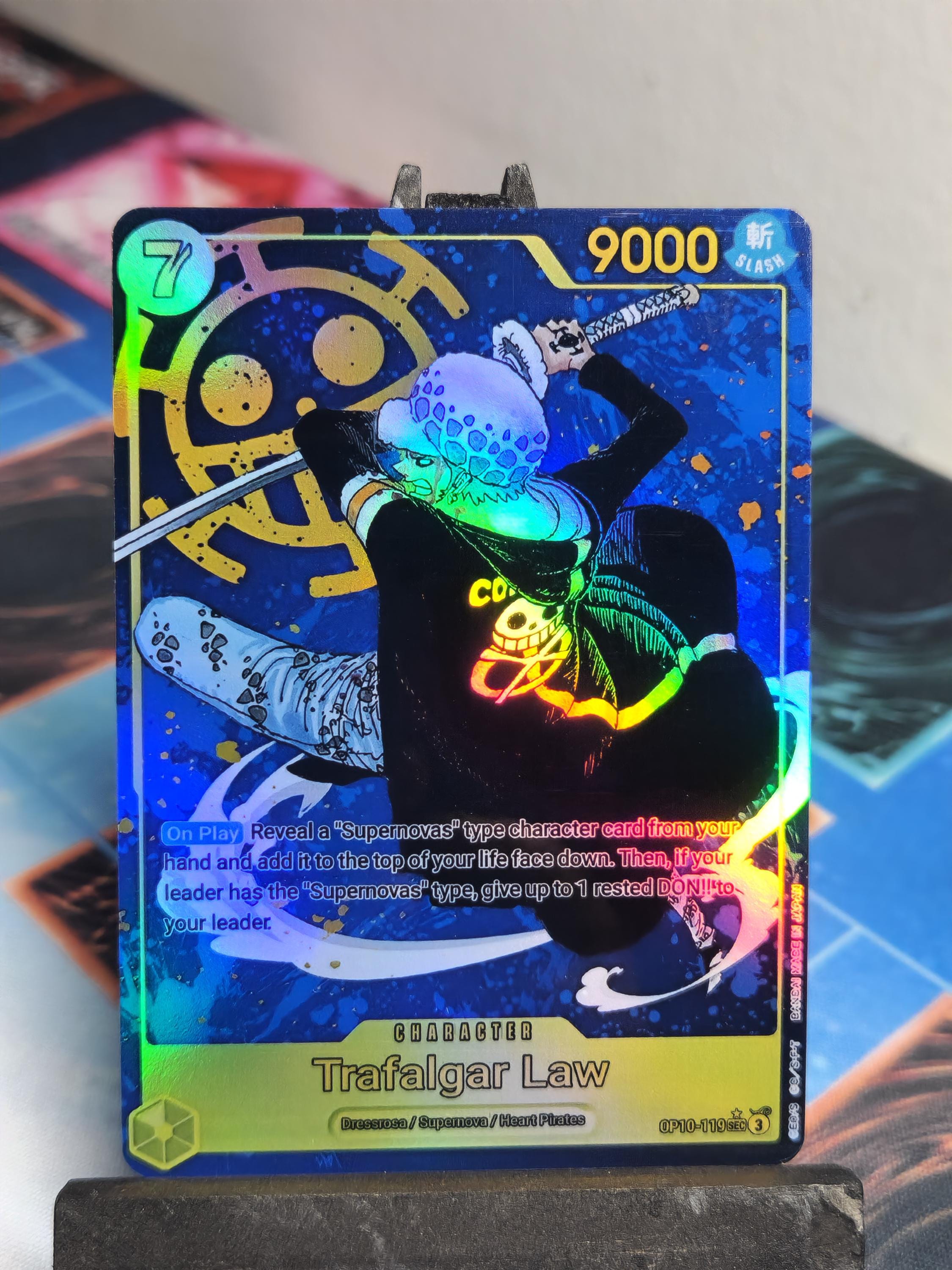 Trafalgar Law alt art  OP10-119 One Piece Proxy