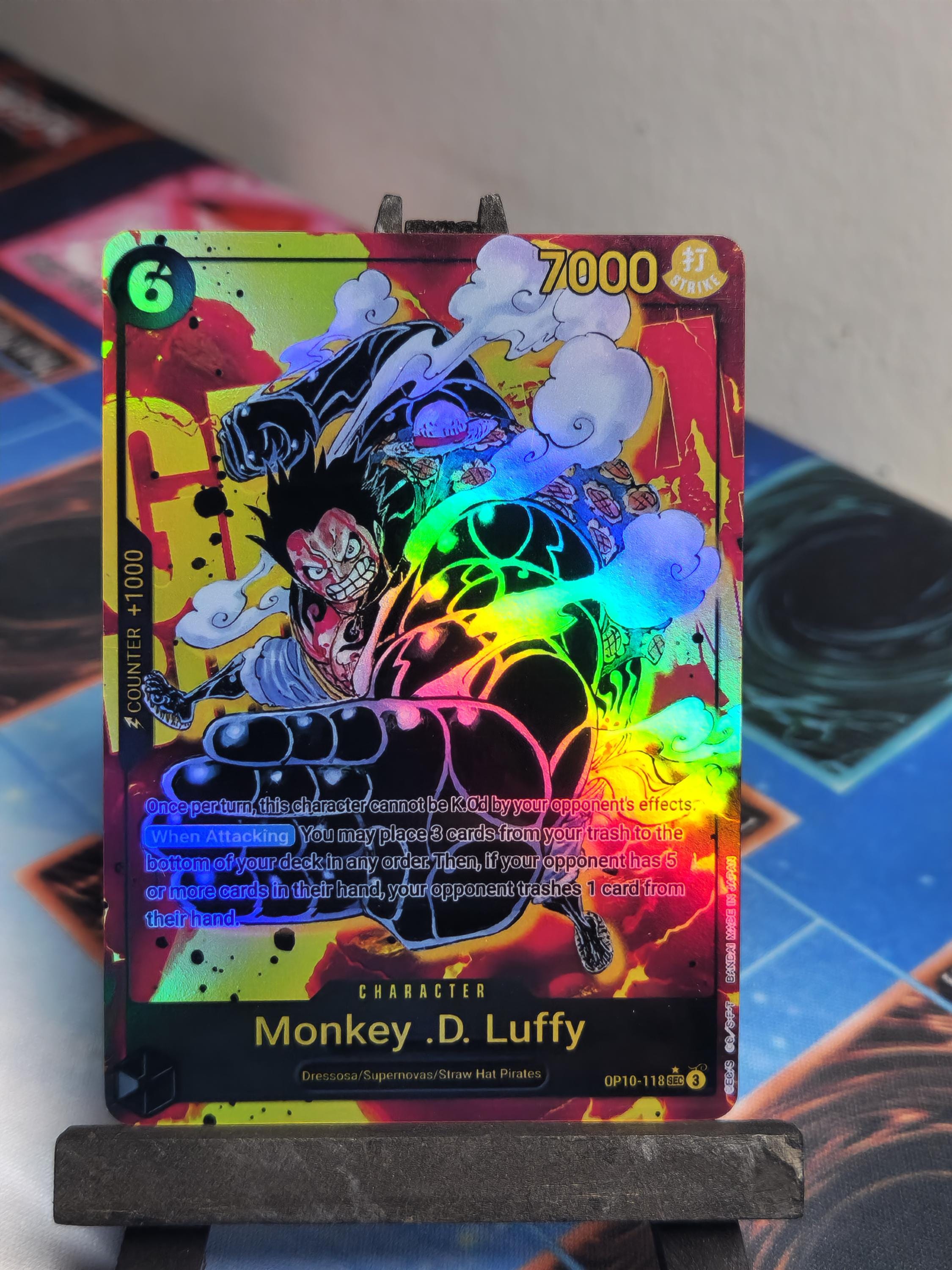 Monkey.D.Luffy alt art OP10-118One Piece Proxy Card