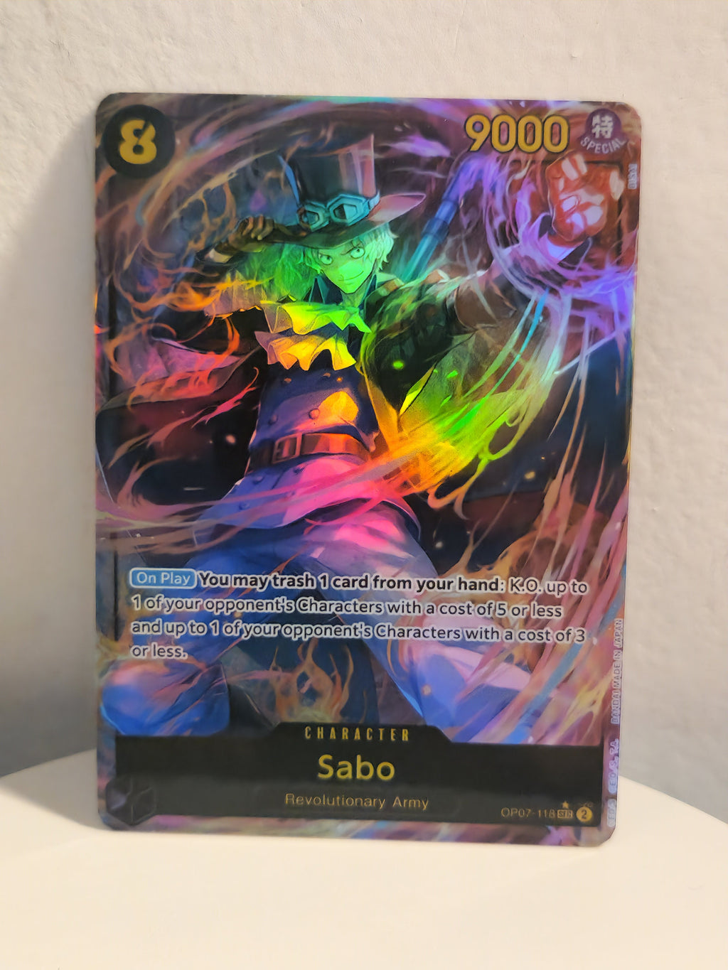 Sabo alt art op07-118 One Piece Proxy
