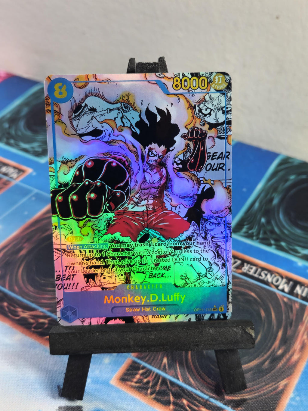 Monkey D Luffy Manga Alt Art OP11-118 One Piece Proxy
