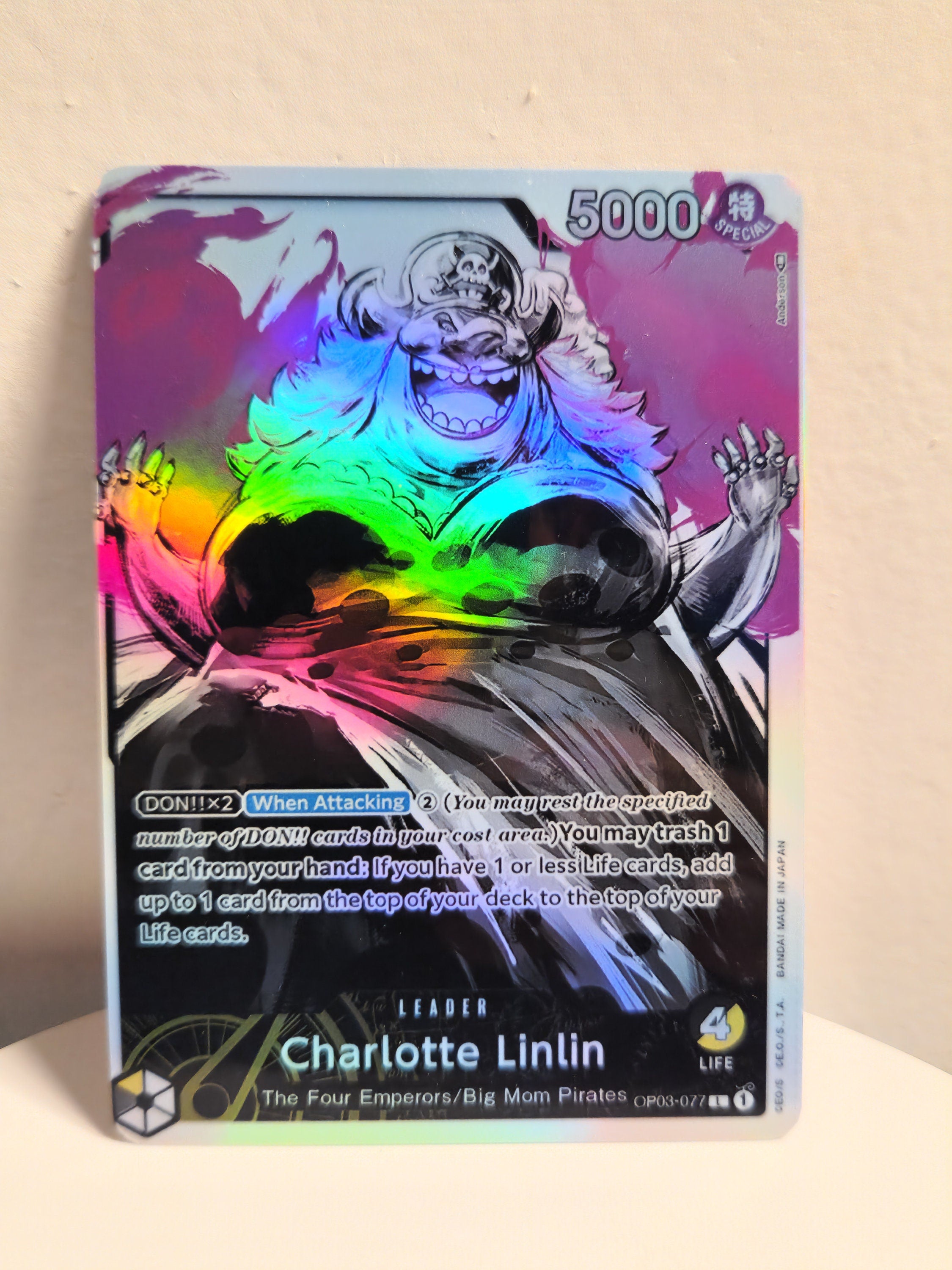 Charlotte Linlin Leader alt art op03-077proxy