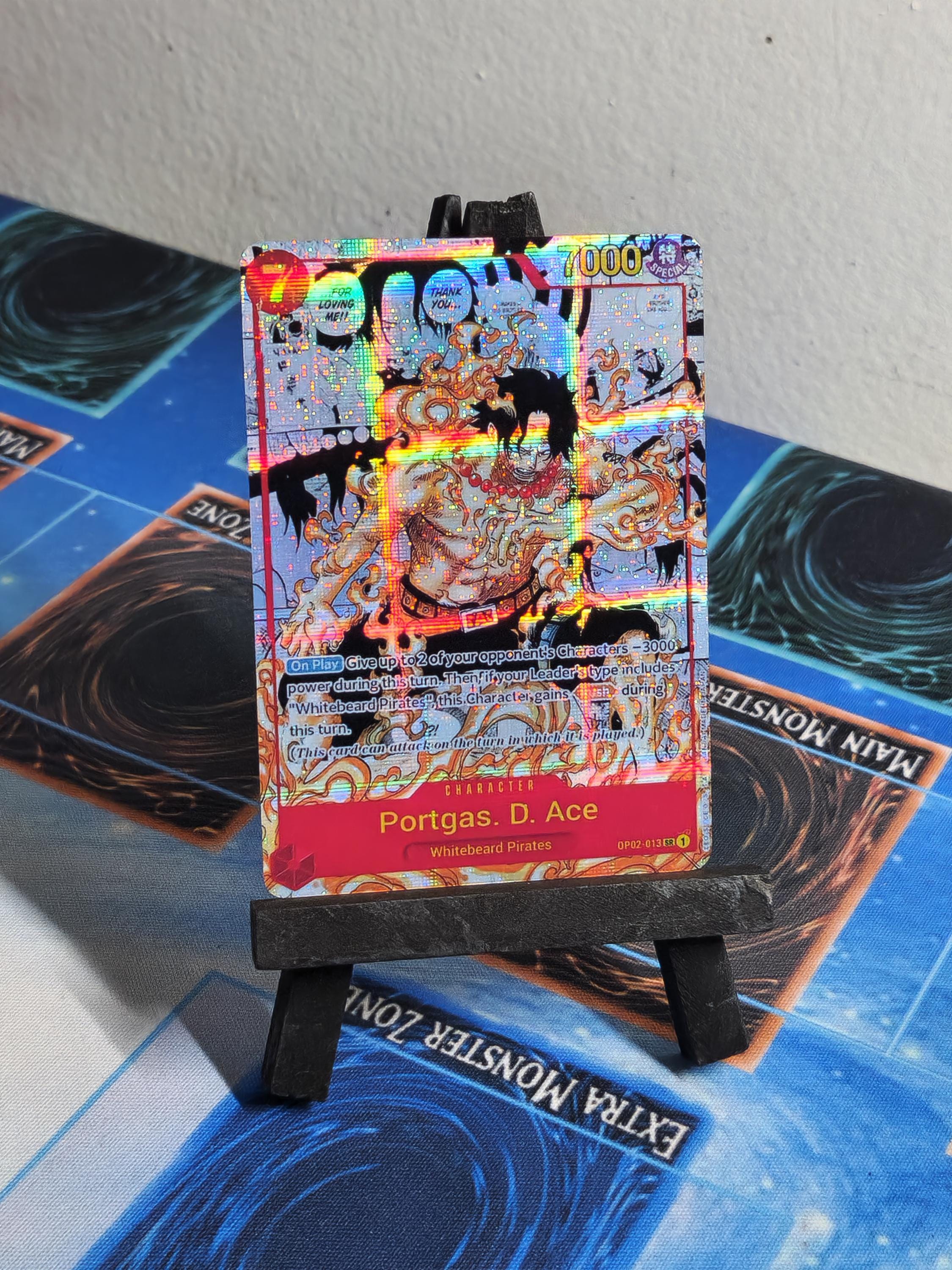 One Piece Portgas D. ACE manga art op02-013 proxy