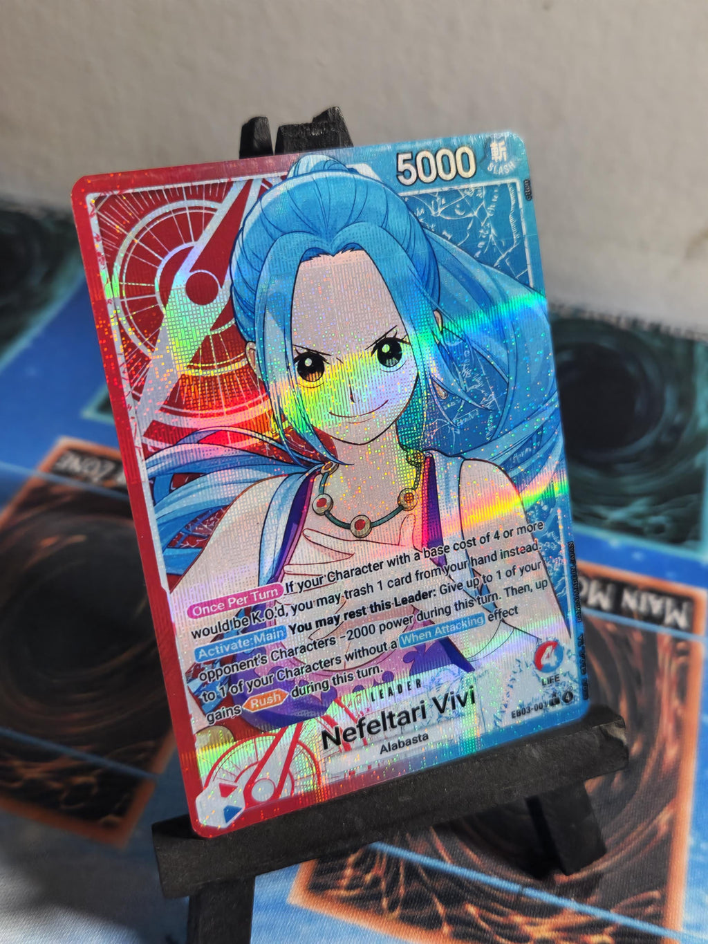 Nefeltari Vivi Leader alt art EB03-001 One Piece Proxy