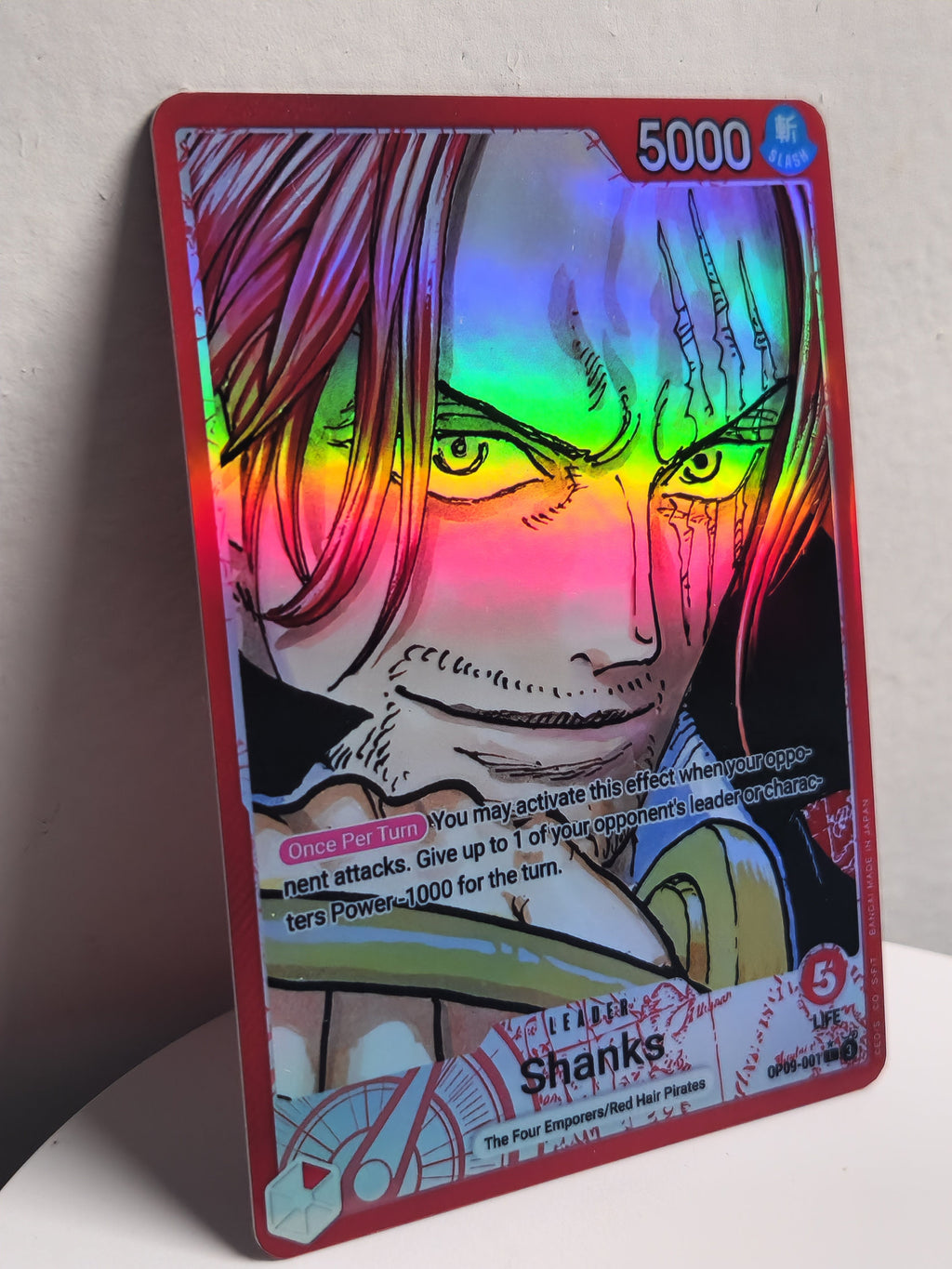 Shanks Leader  op09-001 One Piece Proxy