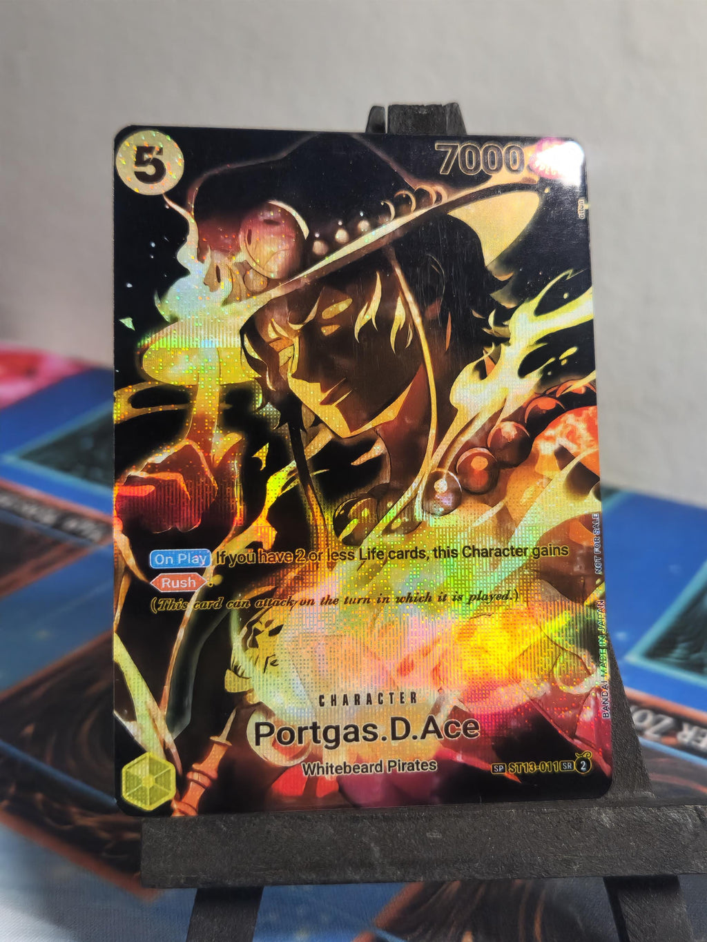 One Piece Portgas D. ACE SP art st13-011 proxy