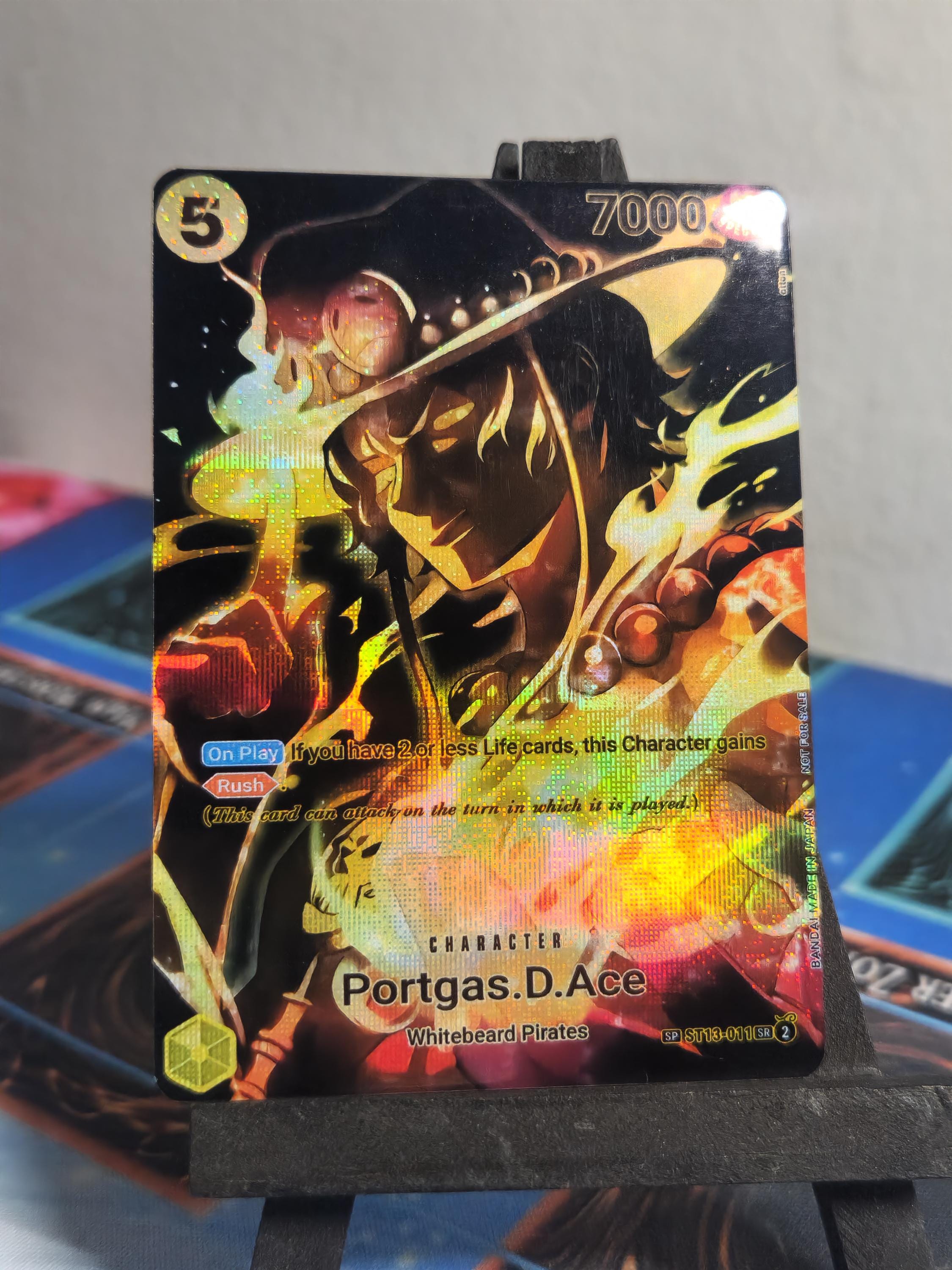 One Piece Portgas D. ACE SP art st13-011 proxy