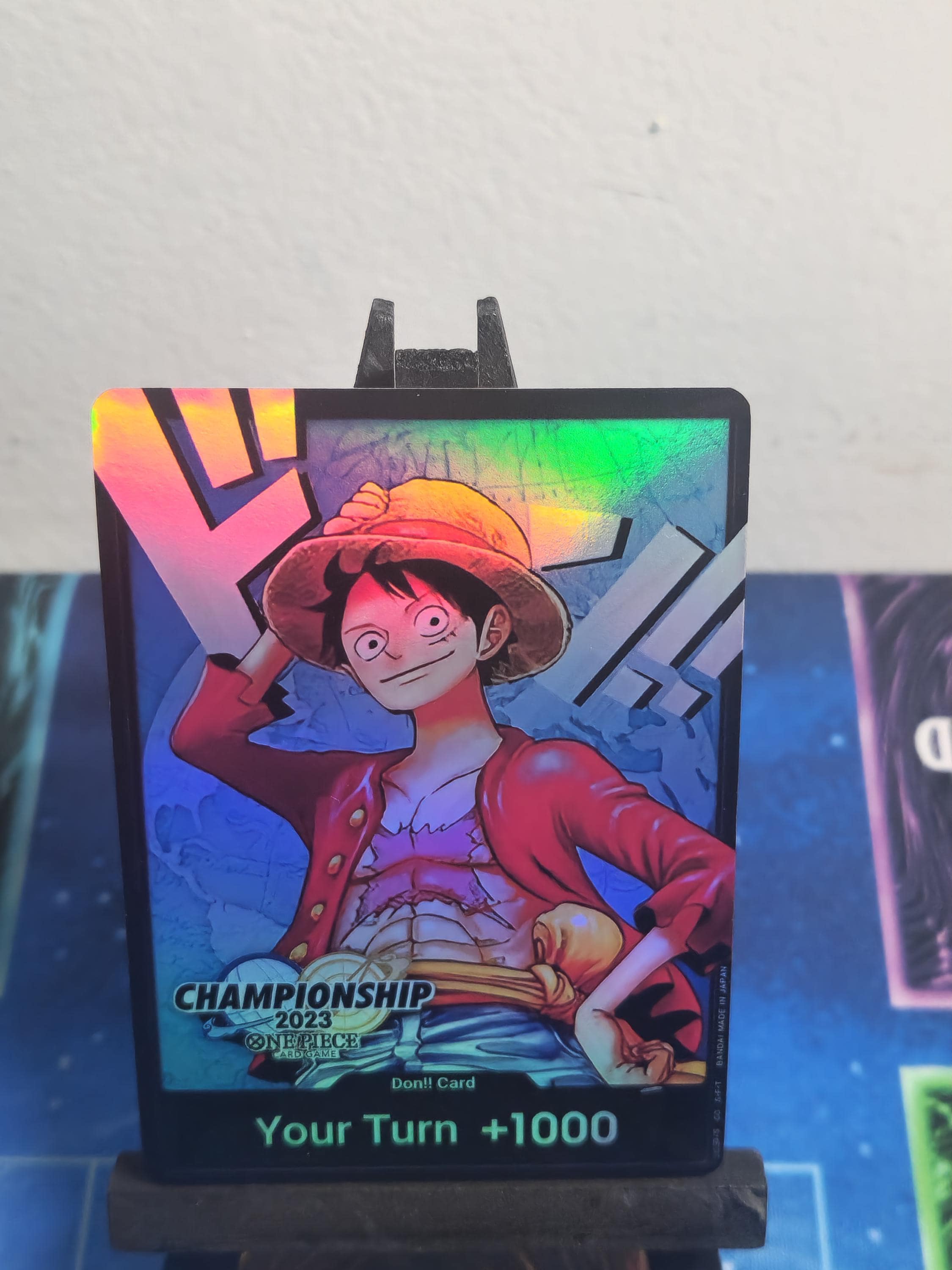 Luffy Don!! Championship One Piece Proxy Card