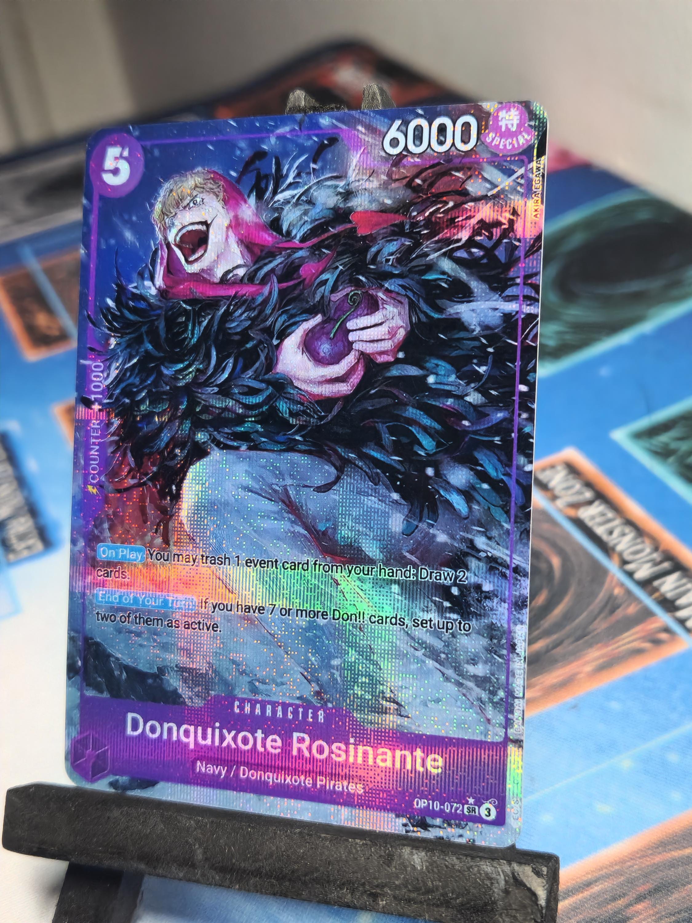 Donquixote Rosinante alt art OP10-072 One Piece Proxy Card