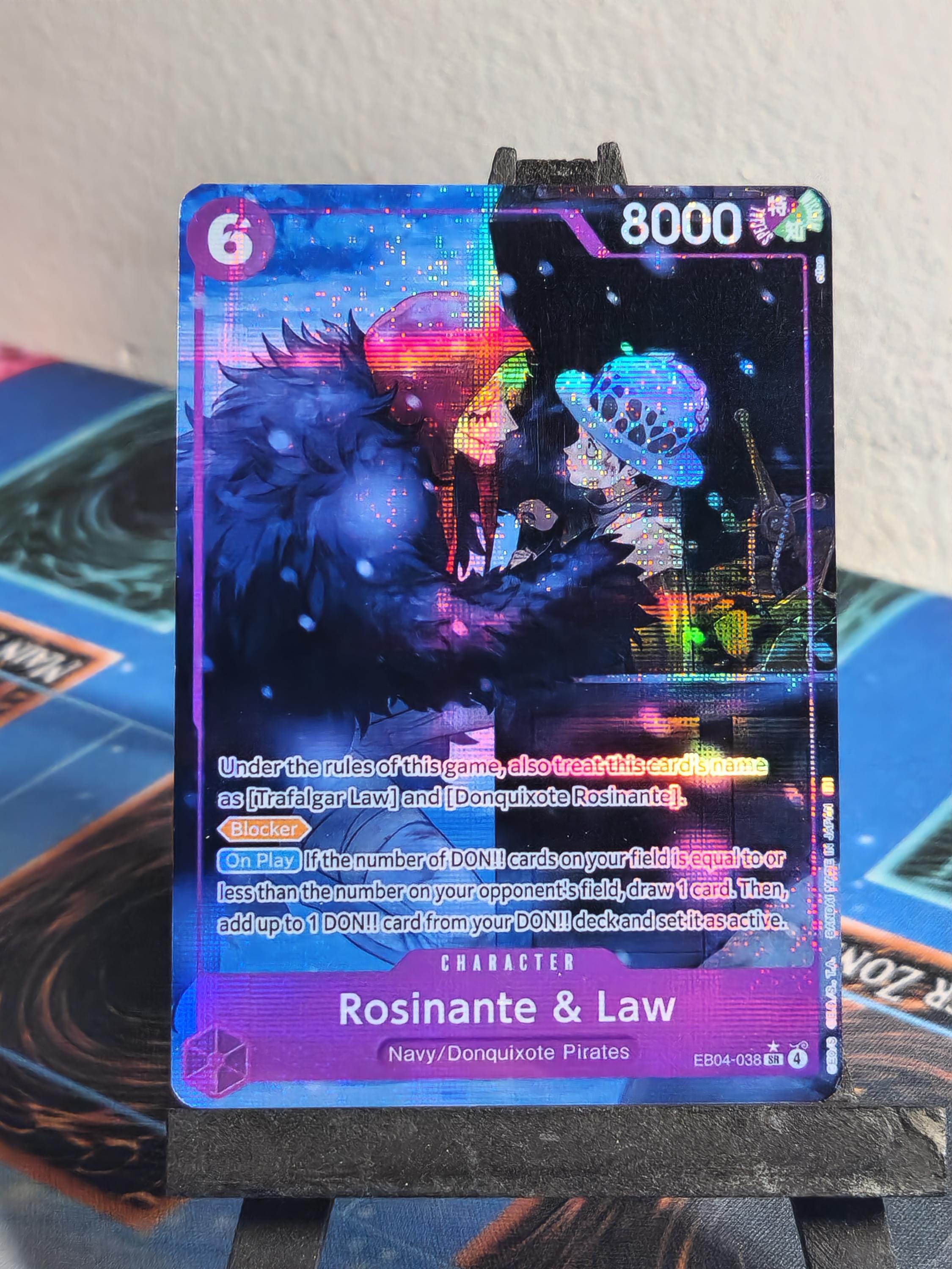 Rosinante & Law alt art EB04-038 One Piece proxy