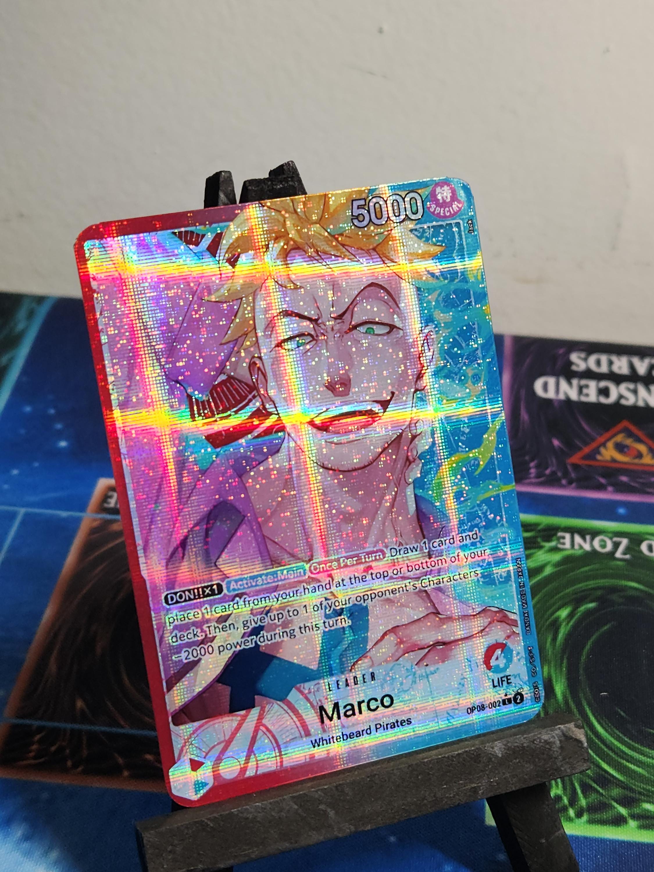 One Piece Marco Leader op08-002 proxy
