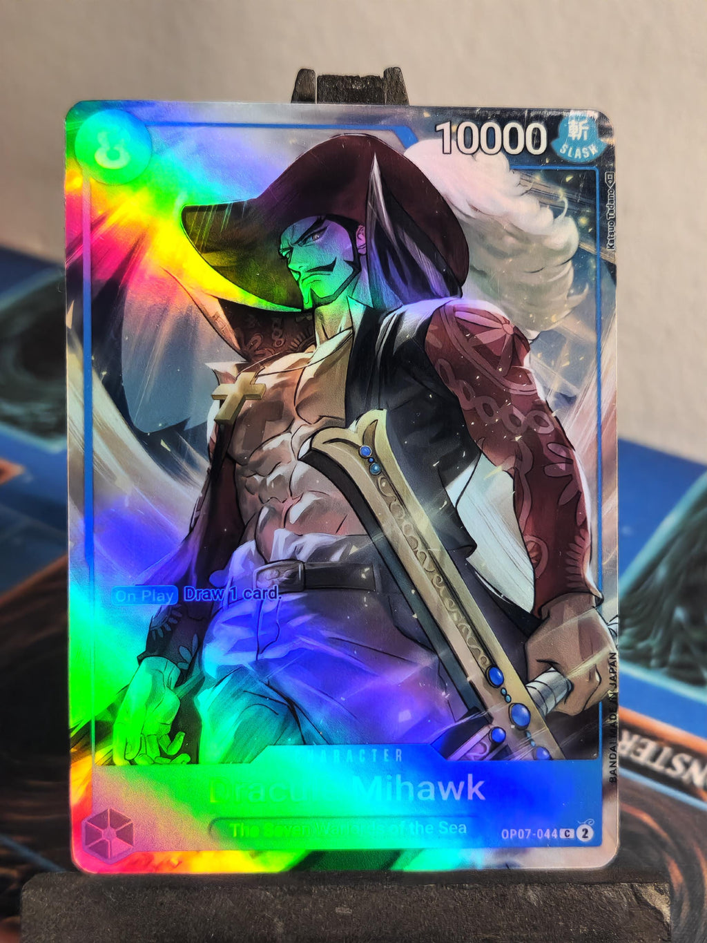 Dracule Mihawk 2nd Anniversary alt art op07-044 One Piece proxy