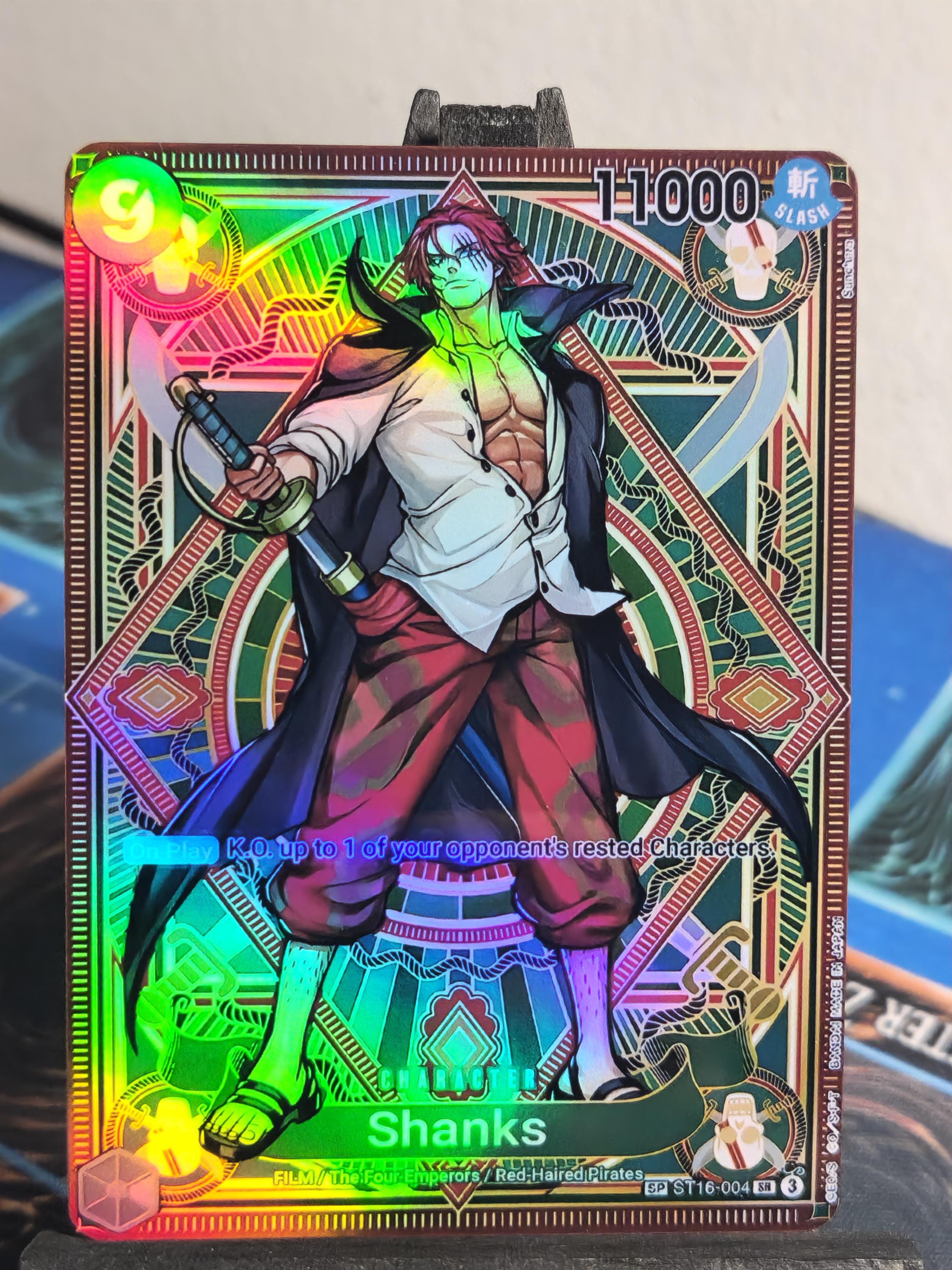 Shanks SP alt art ST16-004 One Piece Proxy