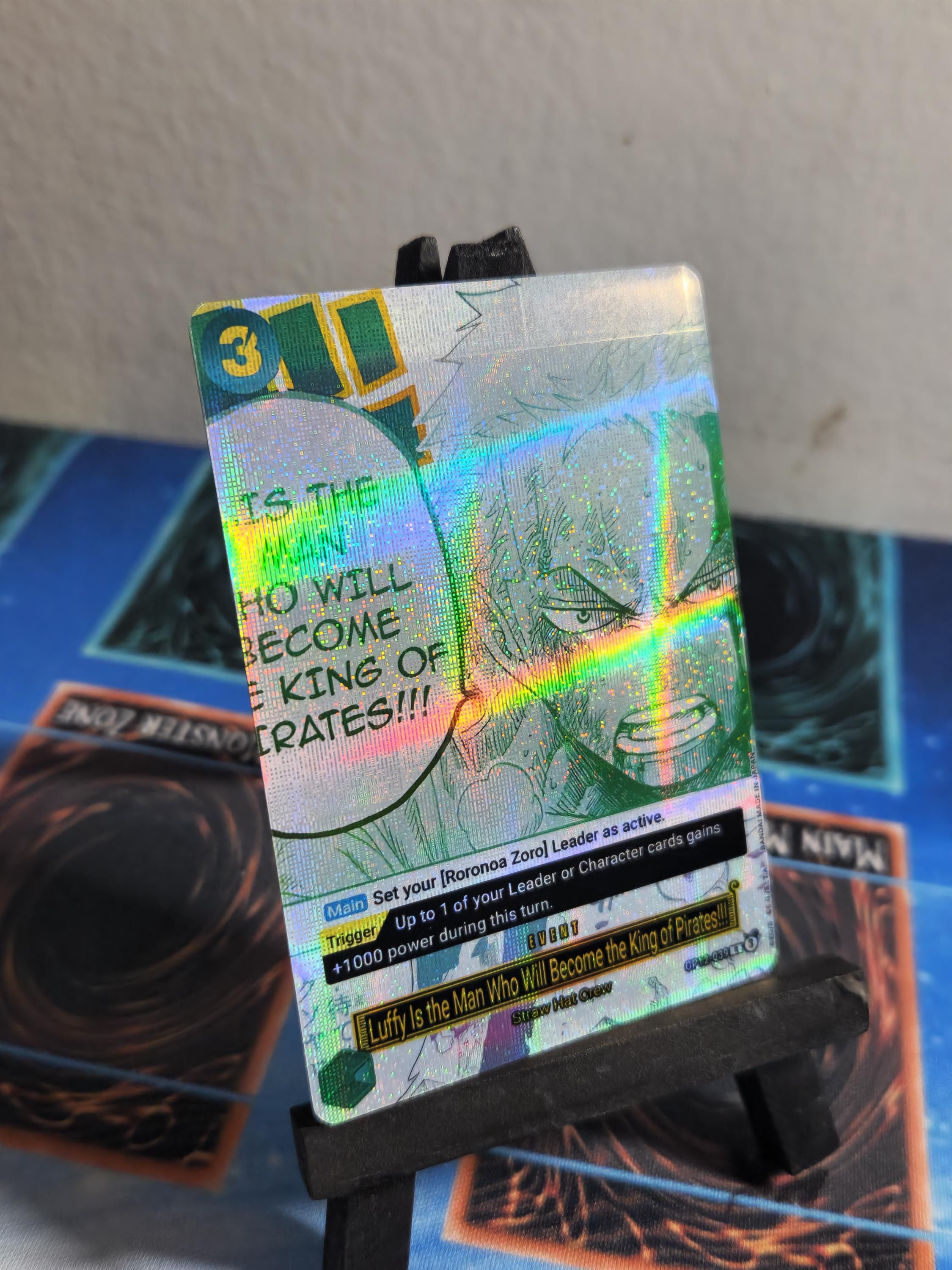 Luffy will become king of pirates alt art op12-039 prb02 One Piece proxy