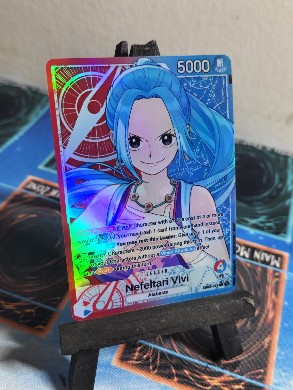 Nefeltari Vivi Leader alt art EB03-001 One Piece Proxy