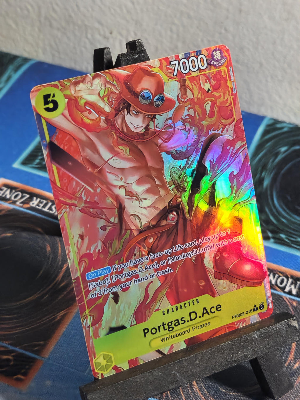 Portgas D Ace alt art PRB02-018 One Piece proxy