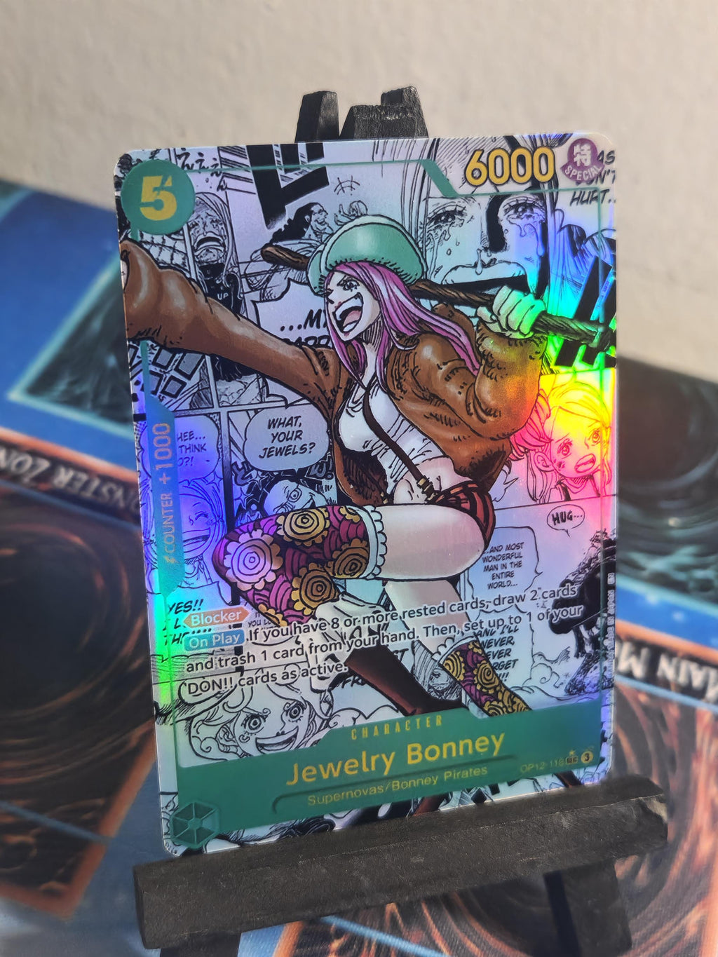 Jewelry Bonney manga alt art op12-119 One Piece Proxy