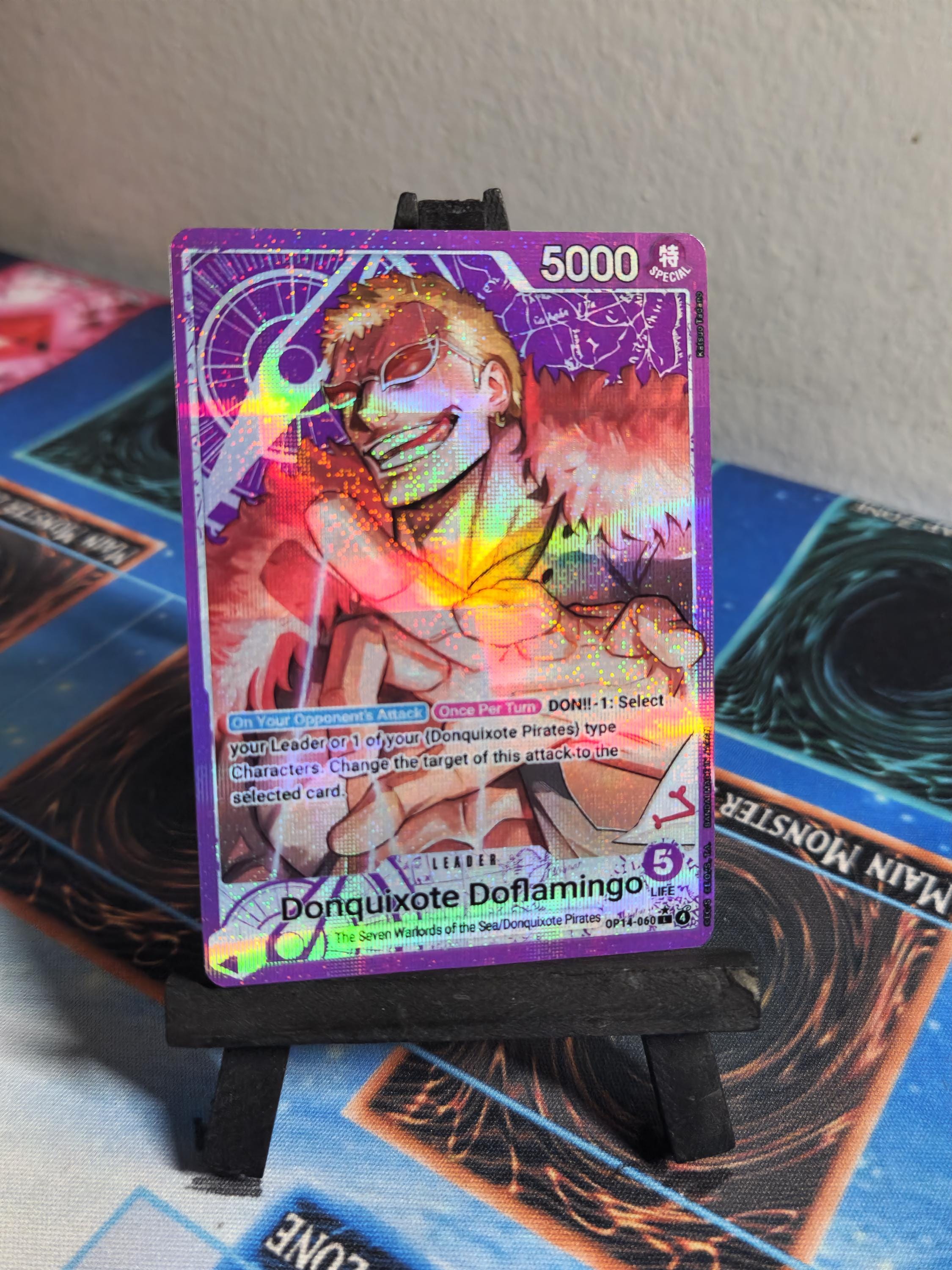 Donquixote Doflamingo Alt Art OP14-060 One Piece Proxy