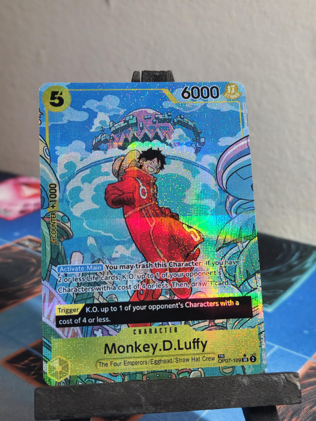 Monkey D Luffy Treasure Rare alt art op07-109 One Piece proxy
