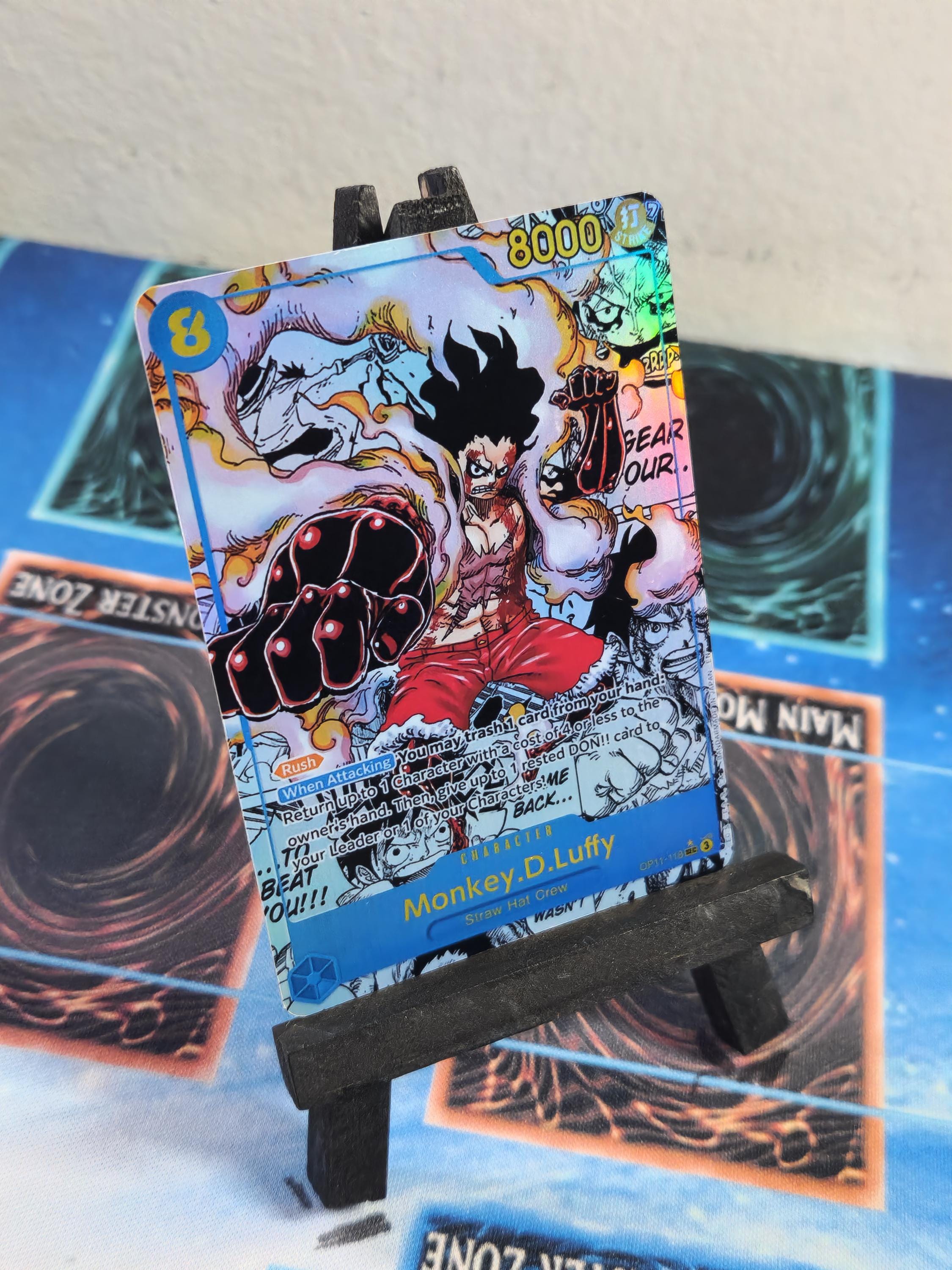 Monkey D Luffy Manga Alt Art OP11-118 One Piece Proxy
