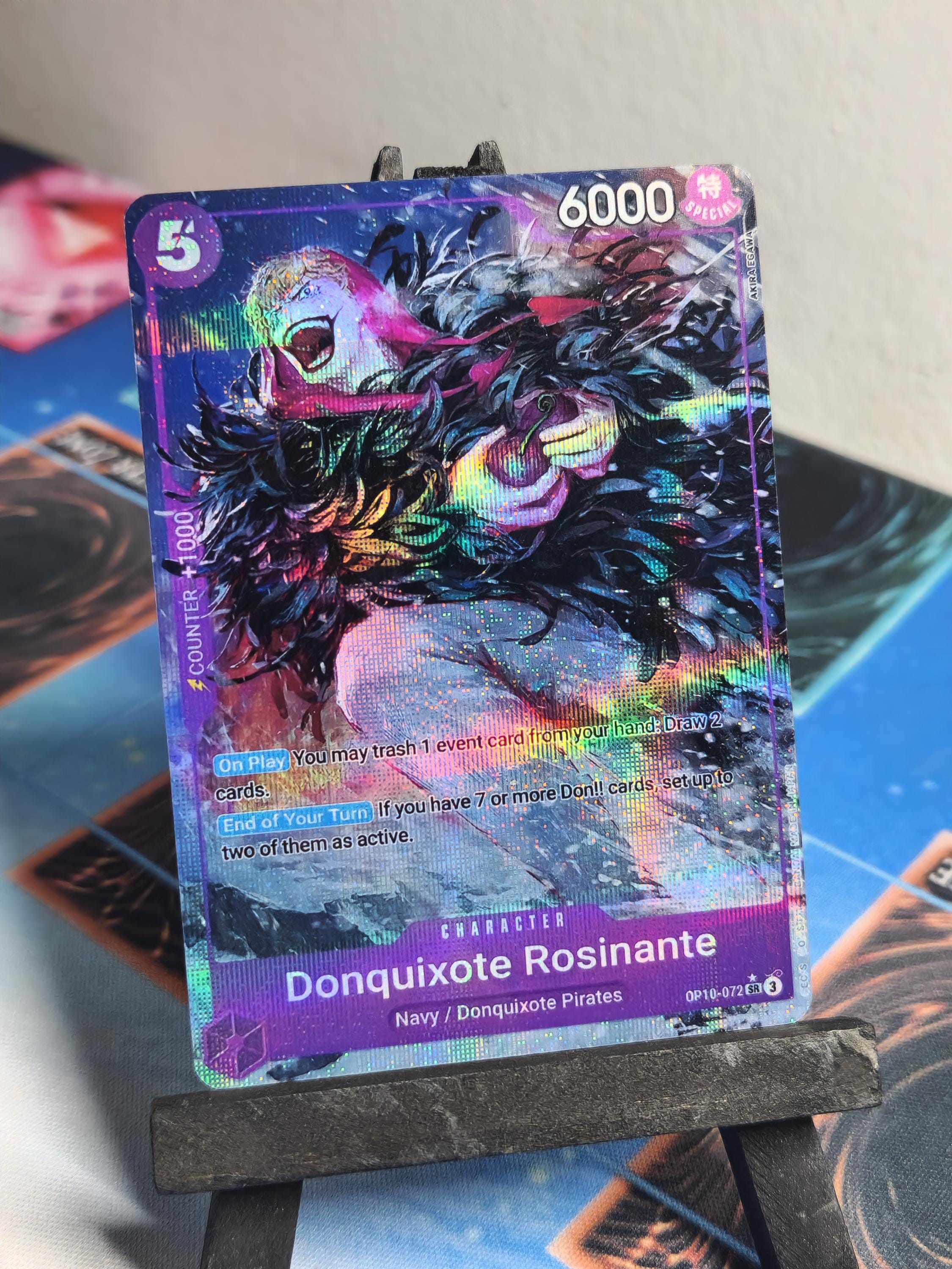 Donquixote Rosinante alt art OP10-072 One Piece Proxy Card