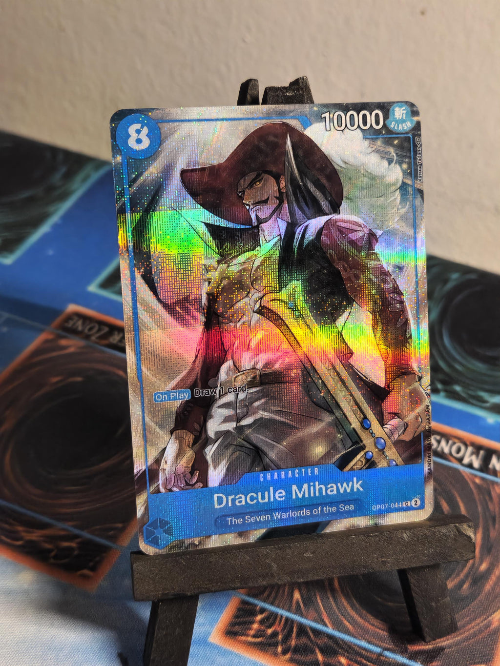 Dracule Mihawk 2nd Anniversary alt art op07-044 One Piece proxy