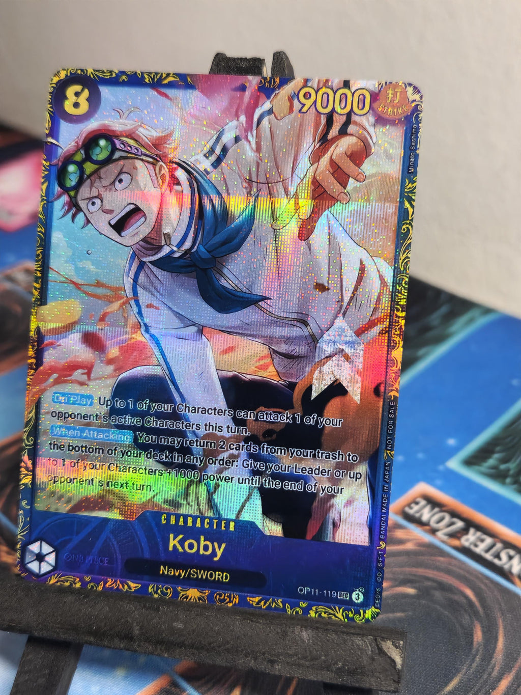 Koby flagship Alt Art OP11-119 One Piece Proxy