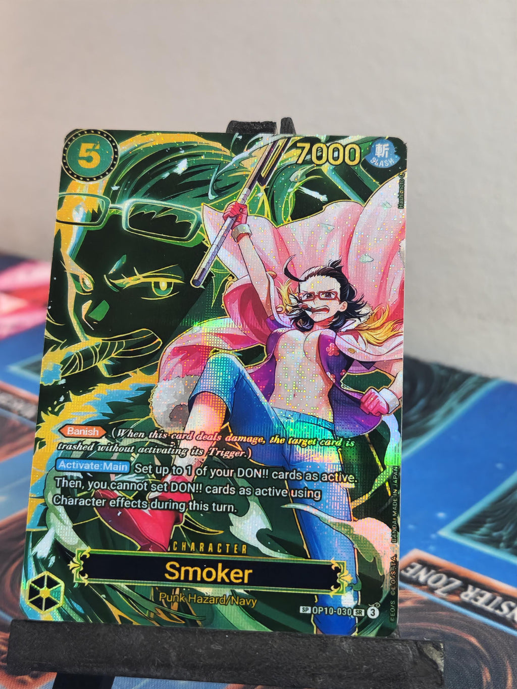 Smoker SP alt art  OP10-030 One Piece Proxy op13
