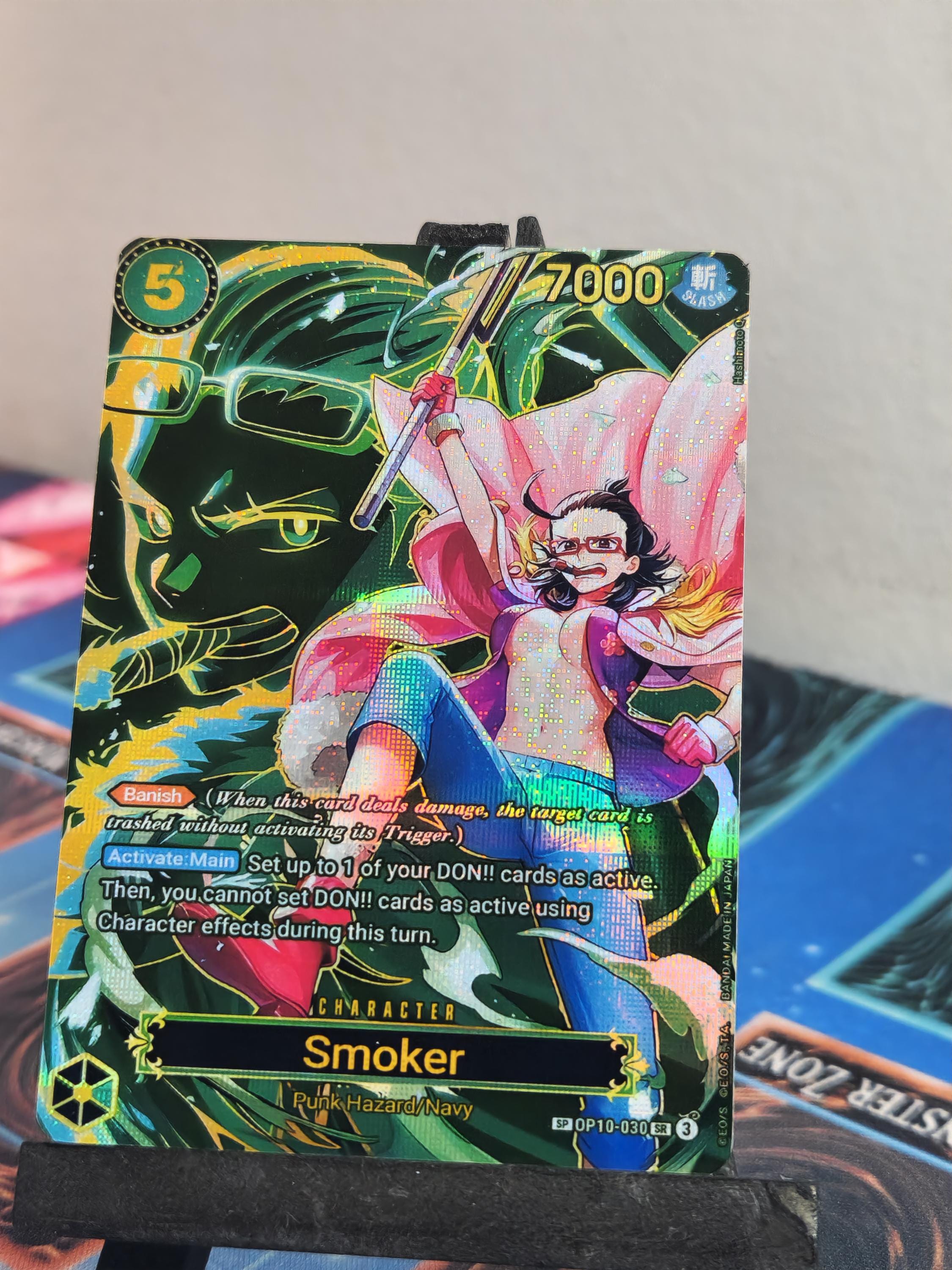 Smoker SP alt art  OP10-030 One Piece Proxy op13