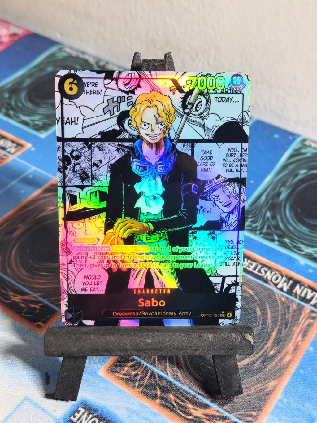 Sabo manga alt art op13-120 One Piece Proxy op13