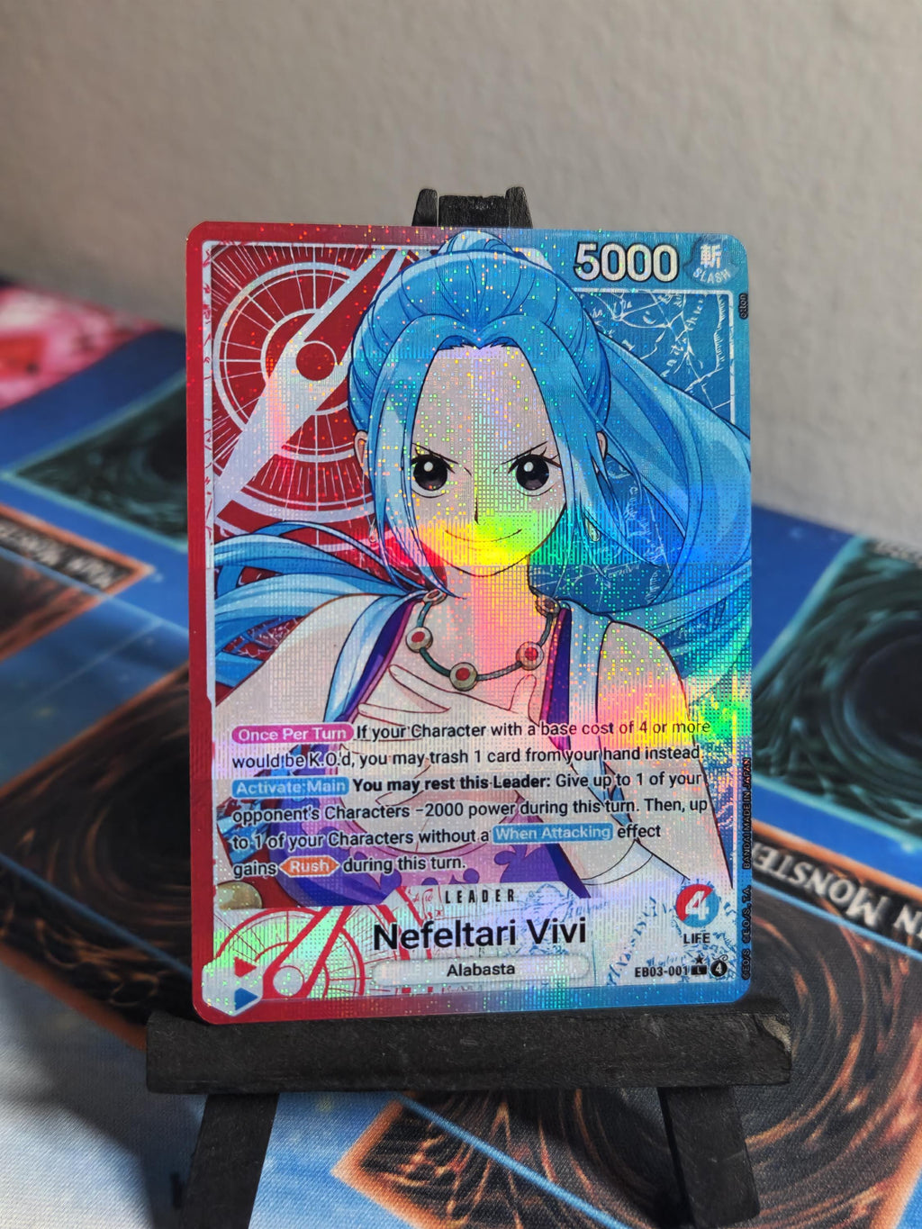 Nefeltari Vivi Leader alt art EB03-001 One Piece Proxy
