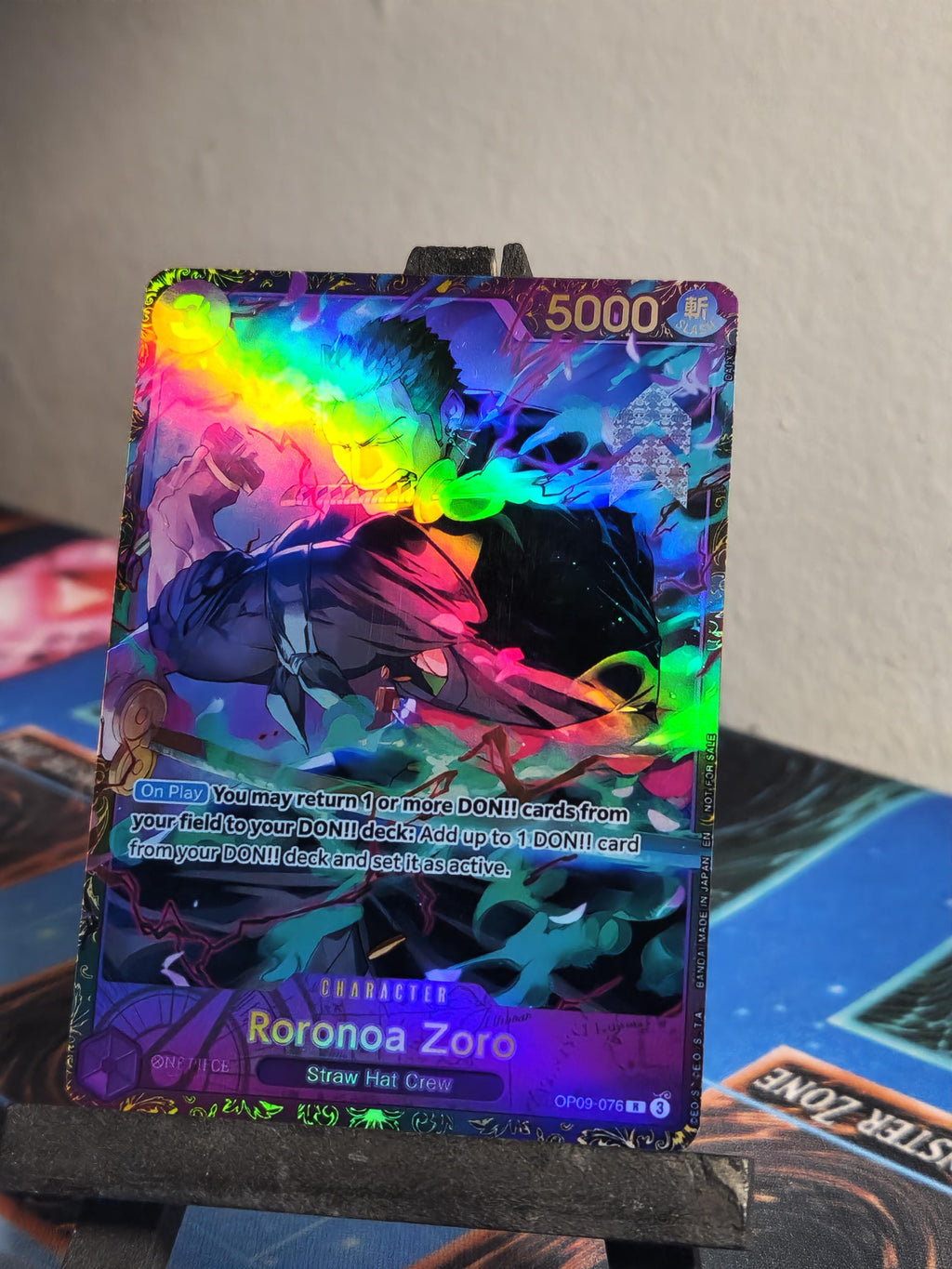 Zoro flagship alt art op09-076 One Piece Proxy