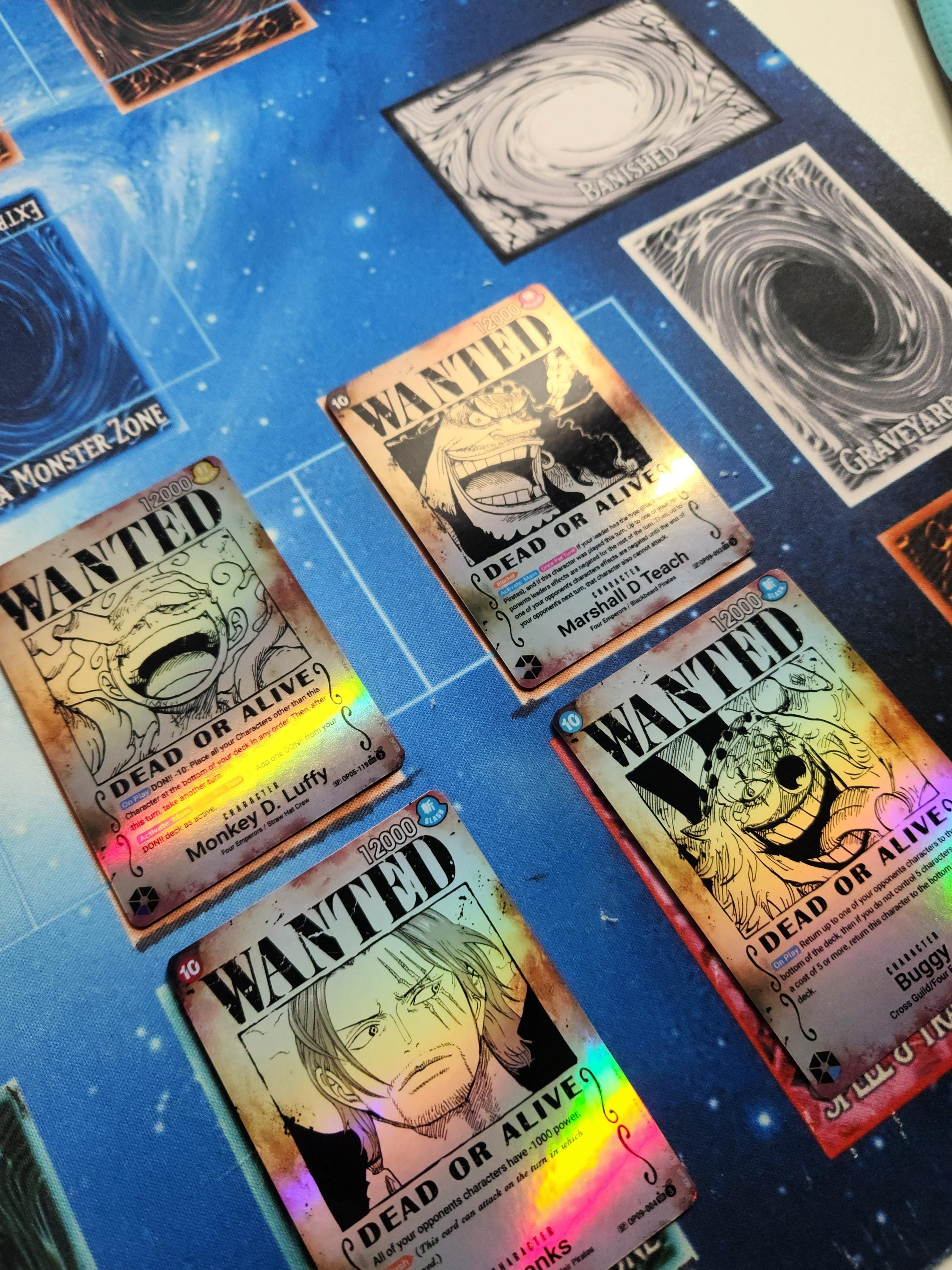 Yonko Wanted Posters OP09 Set One Piece Proxy