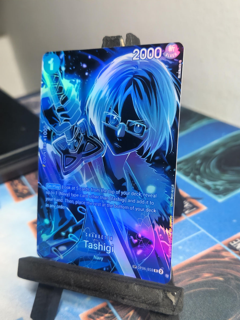 Tashigi SP alt art OP06-050 One Piece Proxy Card