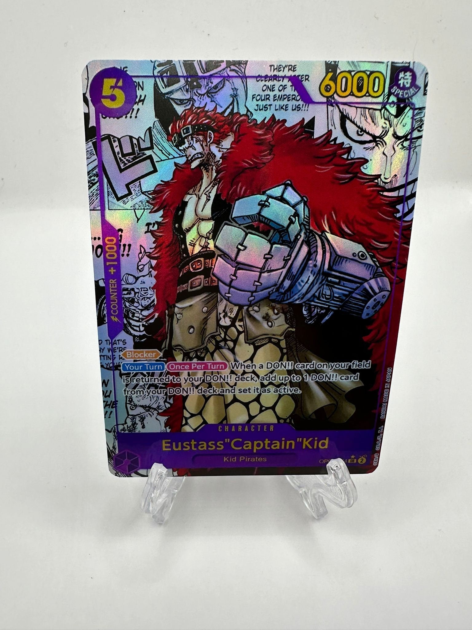 One Piece Eustass "Captain" Kid op05 manga proxy