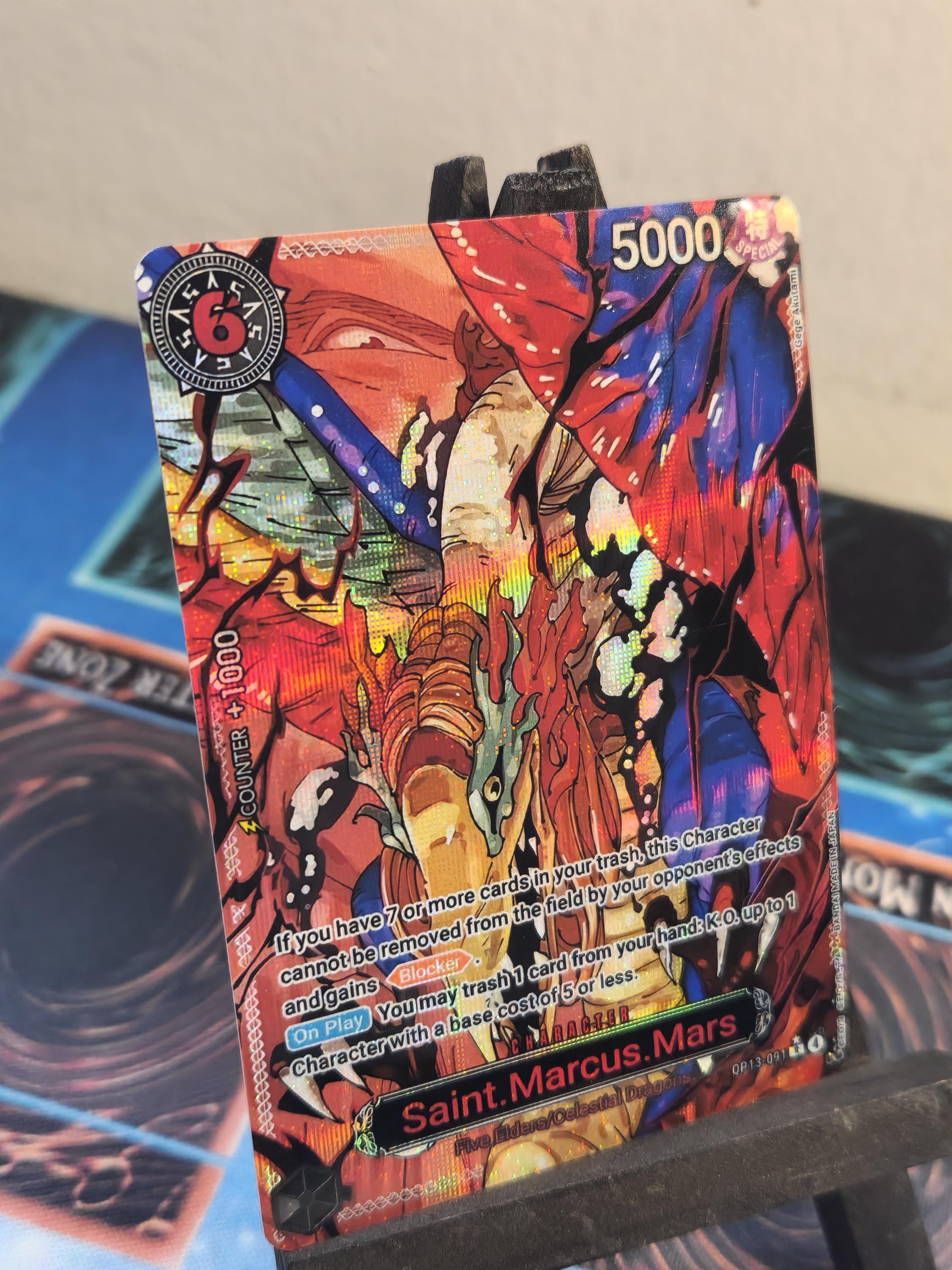 Saint Marcu Mars alt art op13-091 One Piece proxy