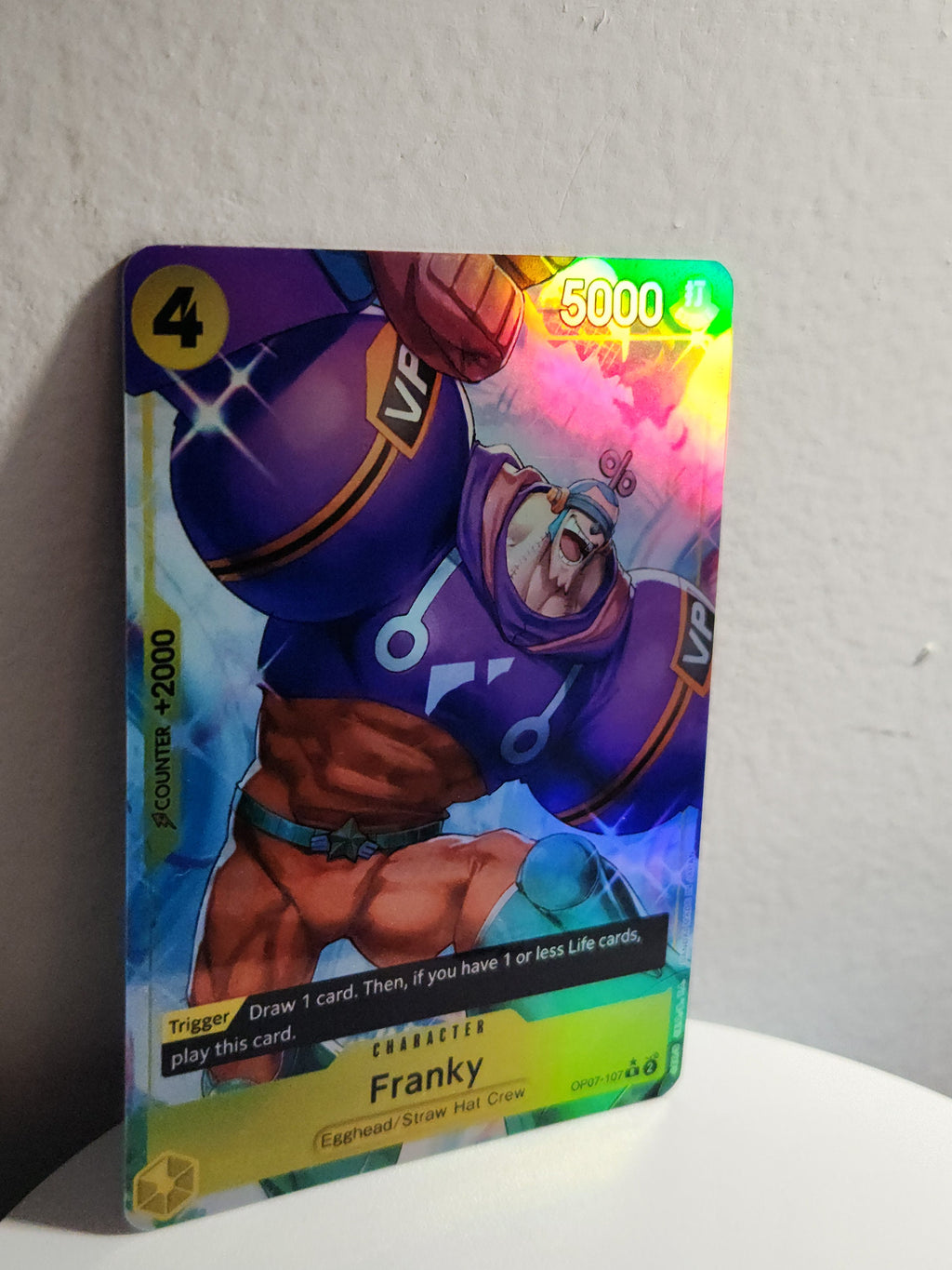 Franky alt art op07-107 One Piece Proxy