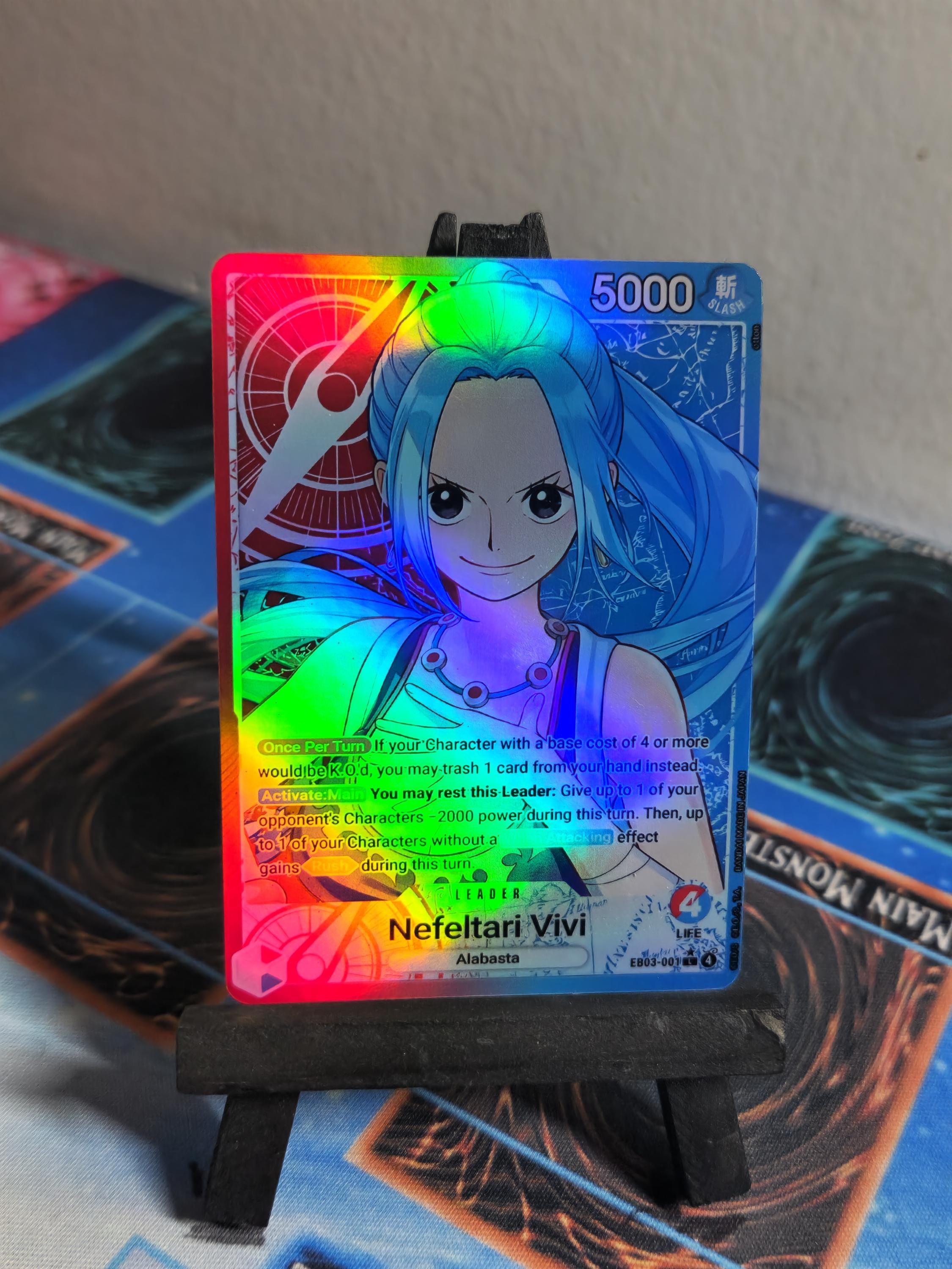 Nefeltari Vivi Leader alt art EB03-001 One Piece Proxy