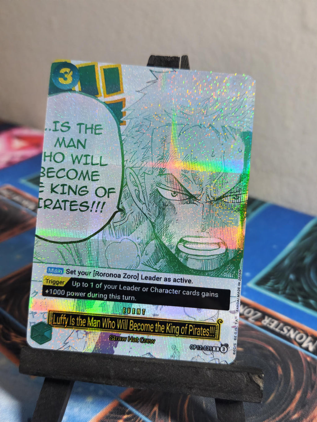 Luffy will become king of pirates alt art op12-039 prb02 One Piece proxy