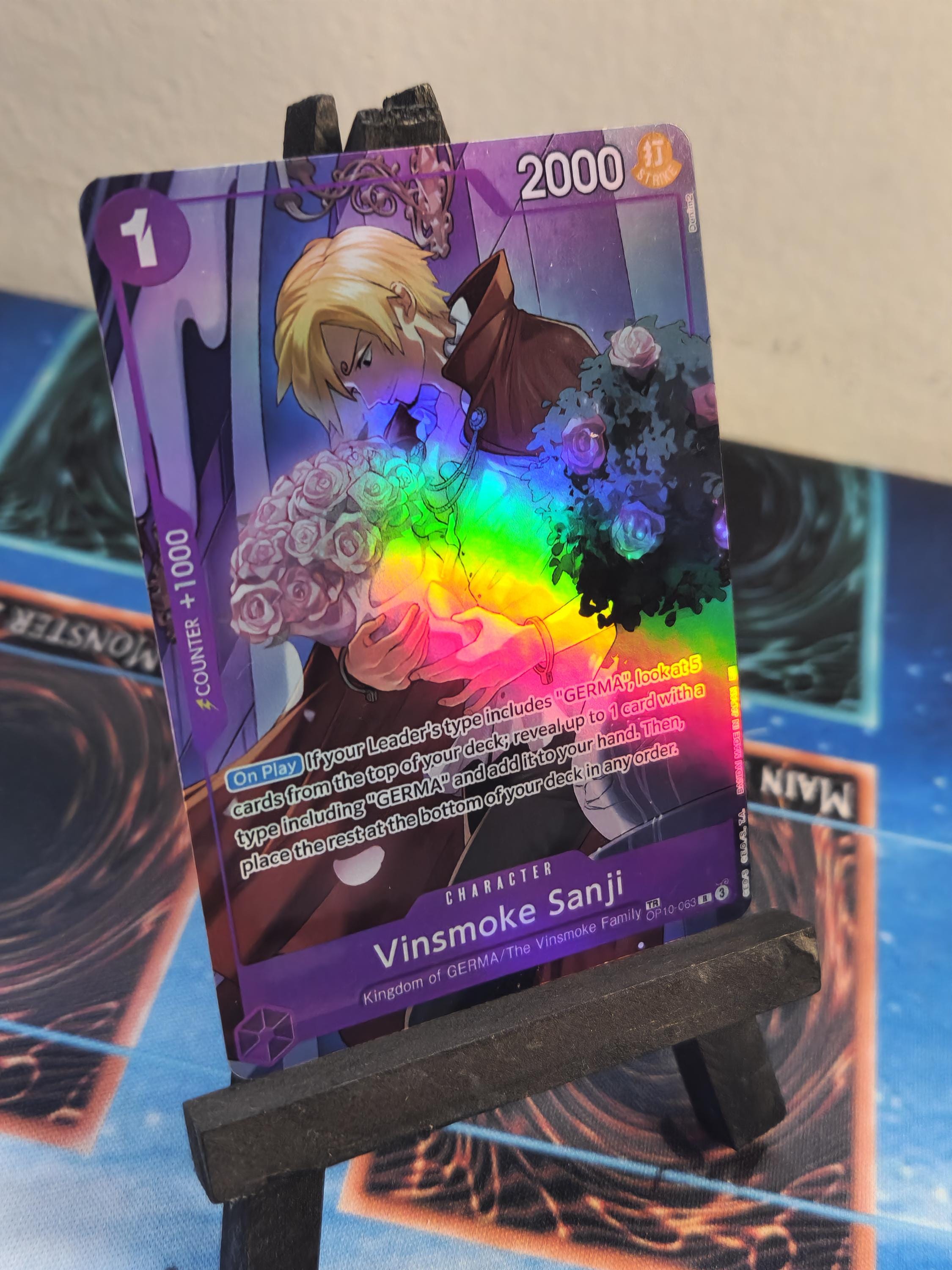Vinsmoke Sanji Treasure Rare alt art op10-063 One Piece proxy