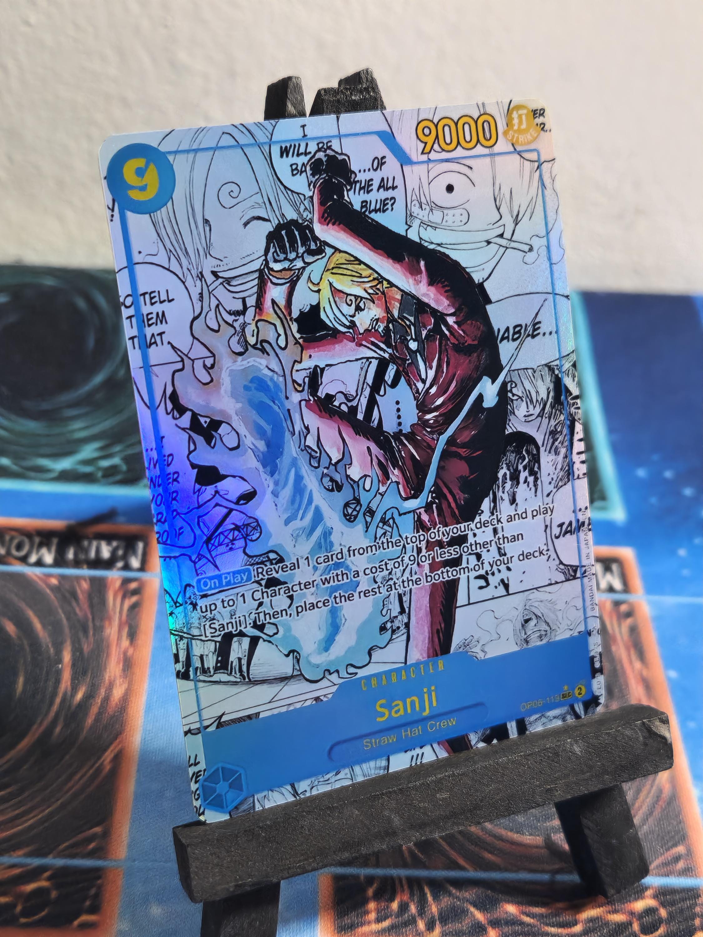 Sanji manga PRB 02 op06-119 One Piece Proxy