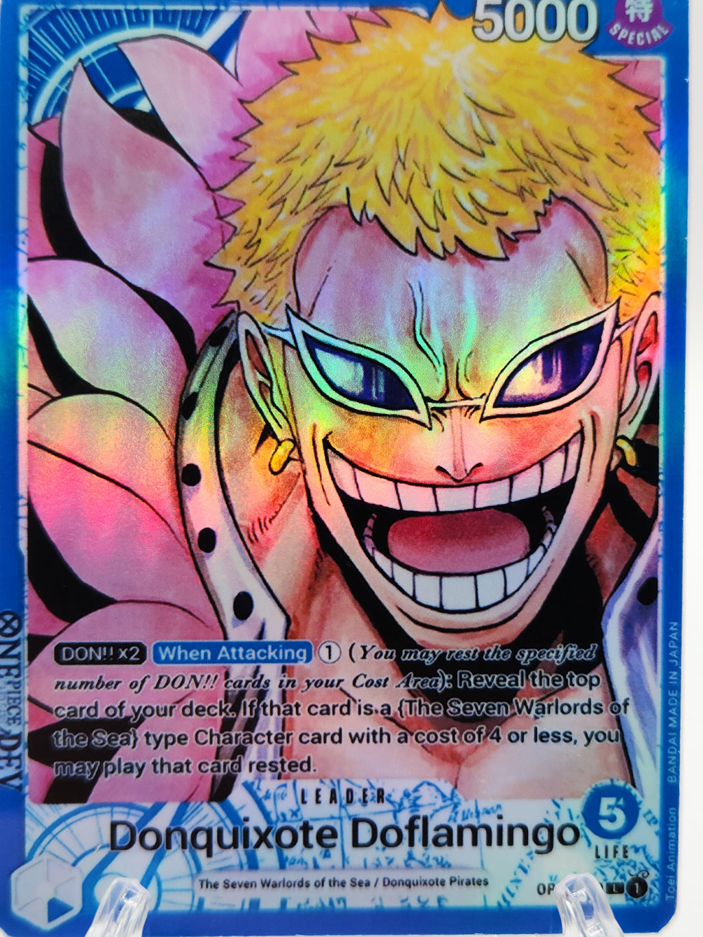 Donquixote Doflamingo Leader op01-060 One Piece proxy