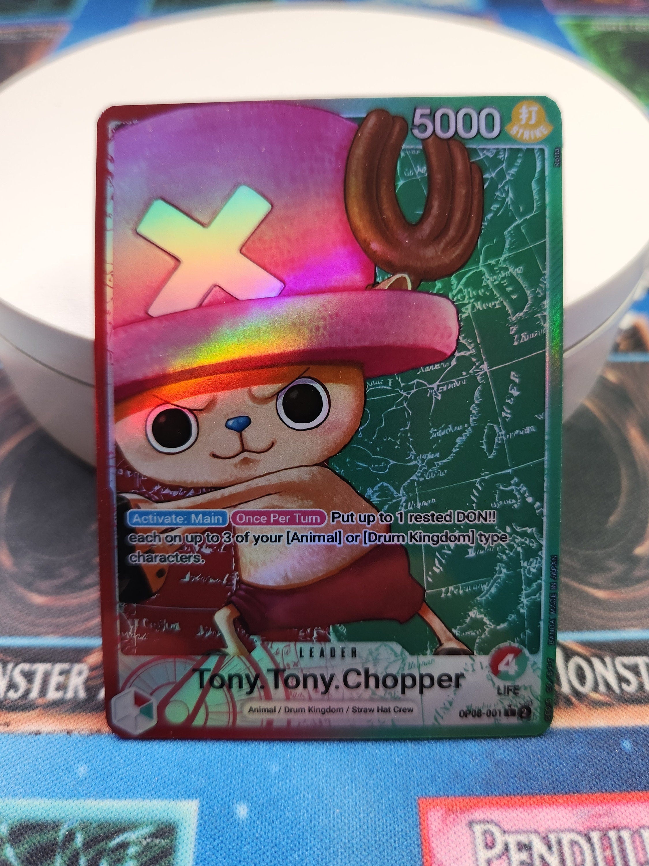 One Piece Tony Tony Chopper Leader op08-001 proxy