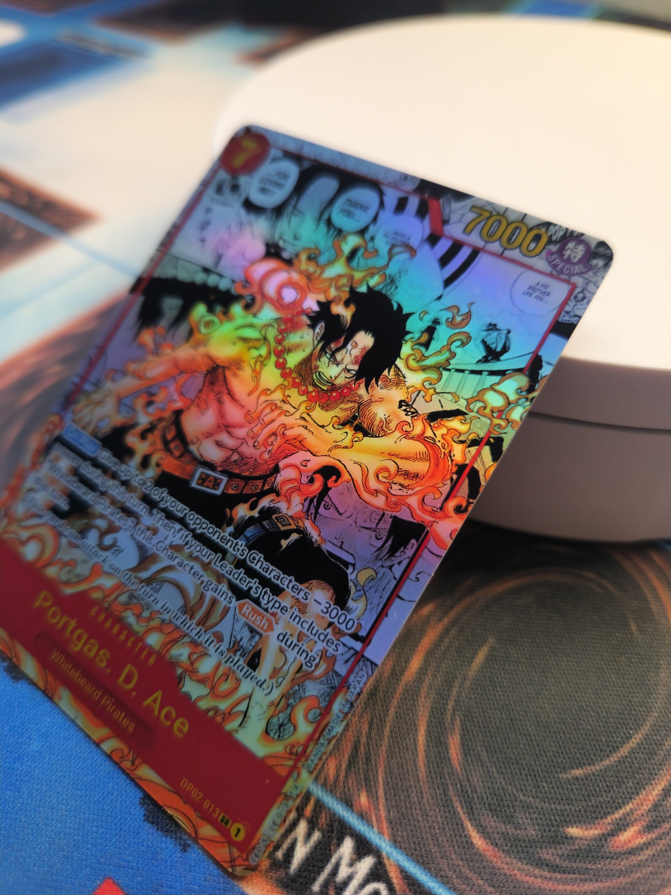 One Piece Portgas D. ACE manga art op02-013 proxy