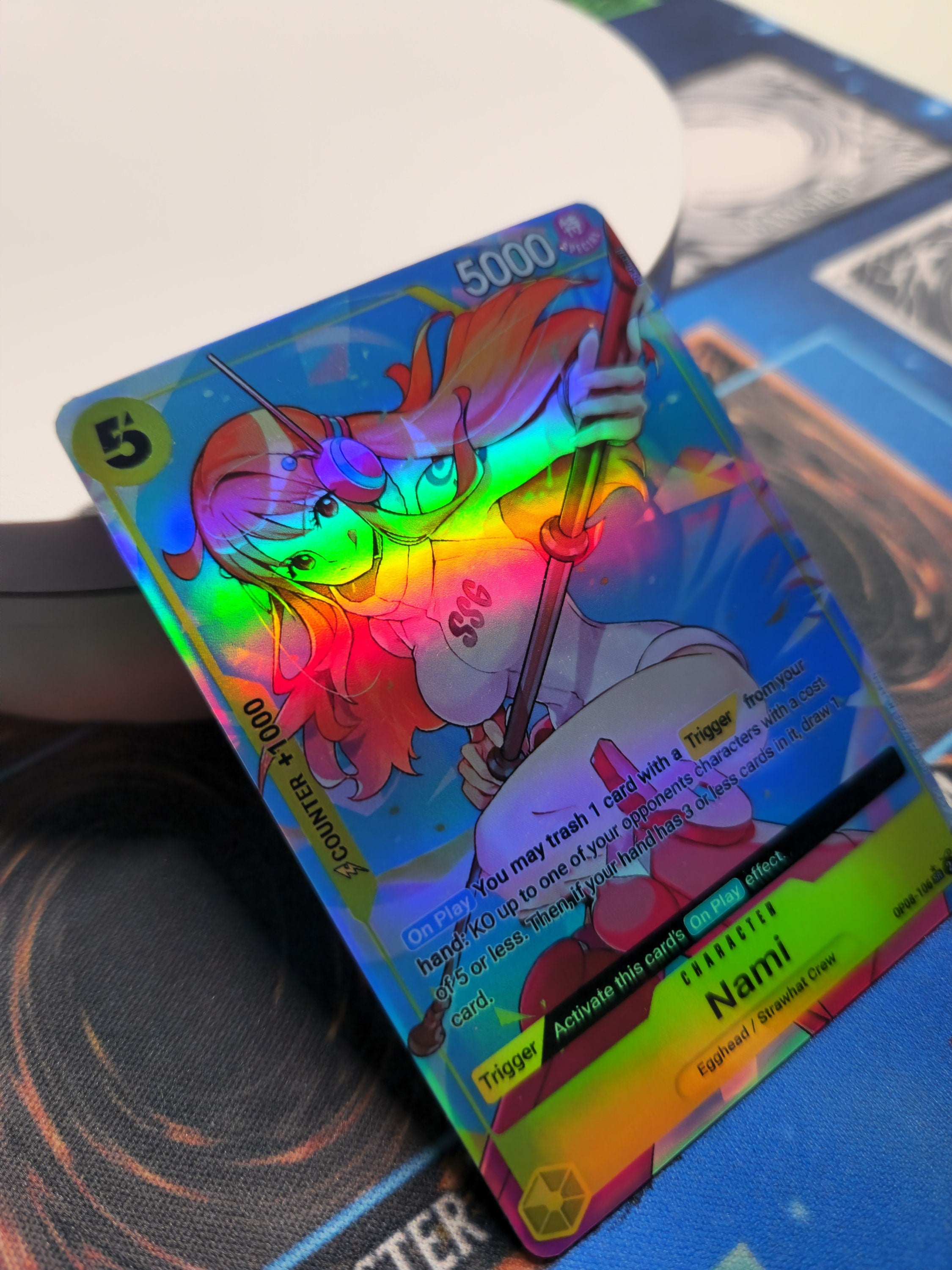 One Piece Nami alt art op08-106 proxy